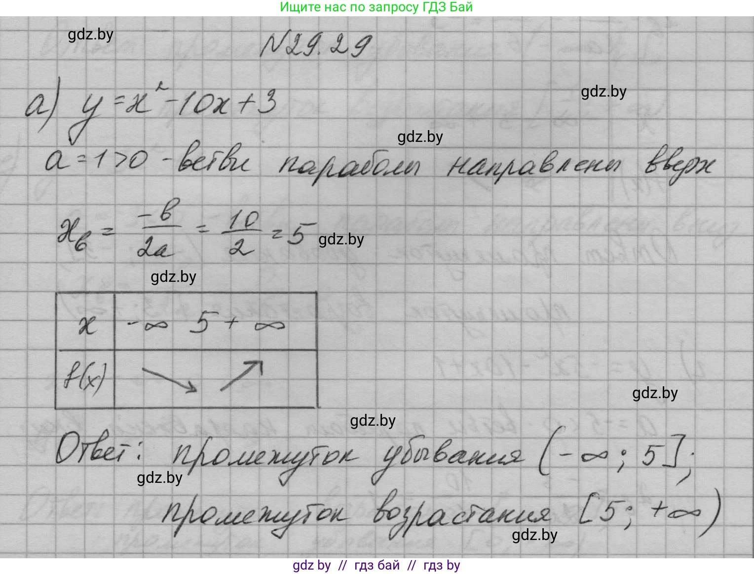 Алгебра, 7-9 класс Сборник задач, авторы: Арефьева Ирина Глебовна, Пирютко Ольга Николаевна, издательство Народная асвета, Минск, 2020, страница 135, номер 29.29, Решение