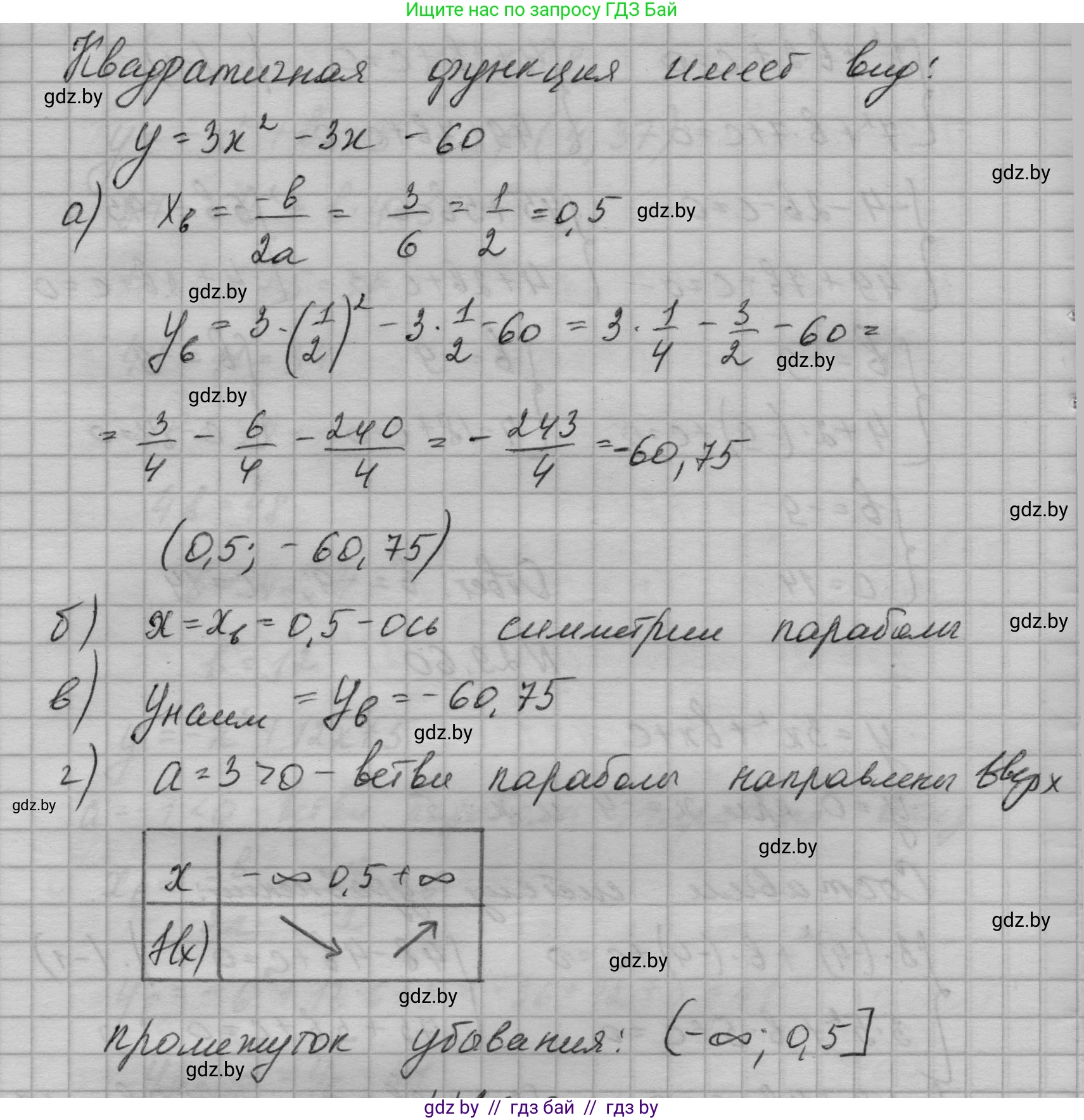 Алгебра, 7-9 класс Сборник задач, авторы: Арефьева Ирина Глебовна, Пирютко Ольга Николаевна, издательство Народная асвета, Минск, 2020, страница 139, номер 29.60, Решение (продолжение 2)