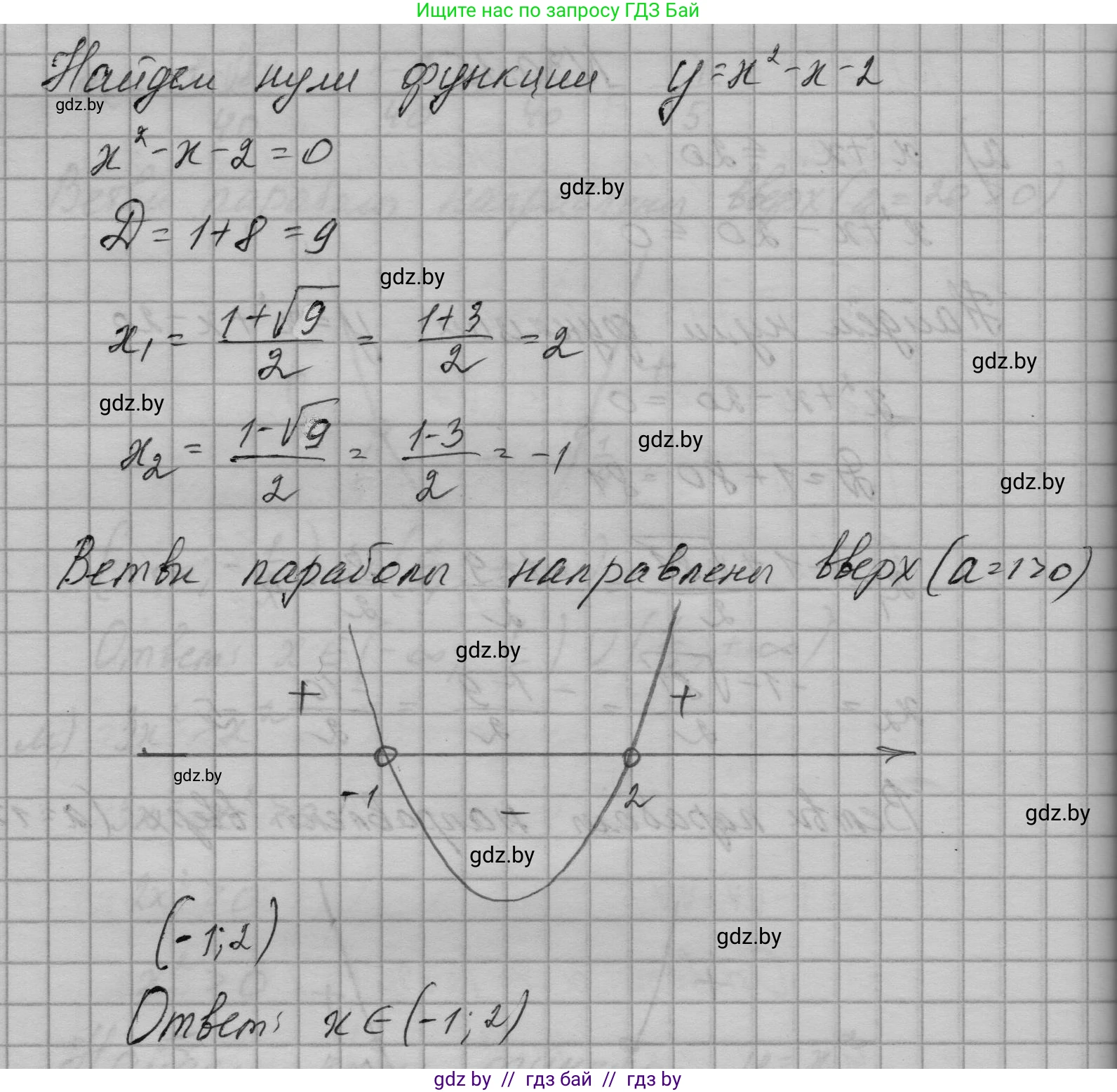 Алгебра, 7-9 класс Сборник задач, авторы: Арефьева Ирина Глебовна, Пирютко Ольга Николаевна, издательство Народная асвета, Минск, 2020, страница 143, номер 30.15, Решение (продолжение 2)