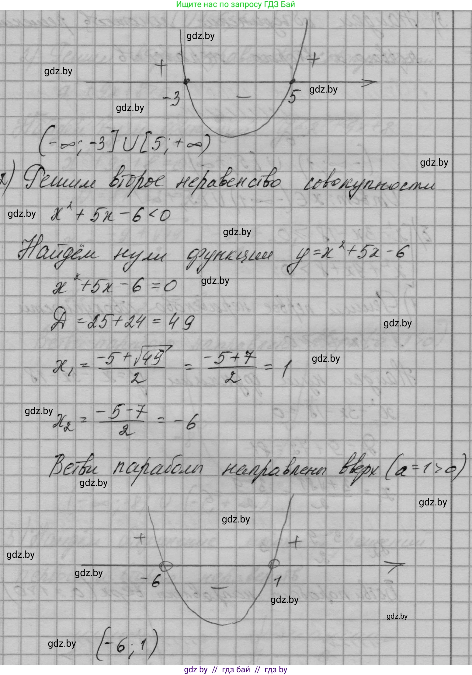 Алгебра, 7-9 класс Сборник задач, авторы: Арефьева Ирина Глебовна, Пирютко Ольга Николаевна, издательство Народная асвета, Минск, 2020, страница 145, номер 30.26, Решение (продолжение 2)