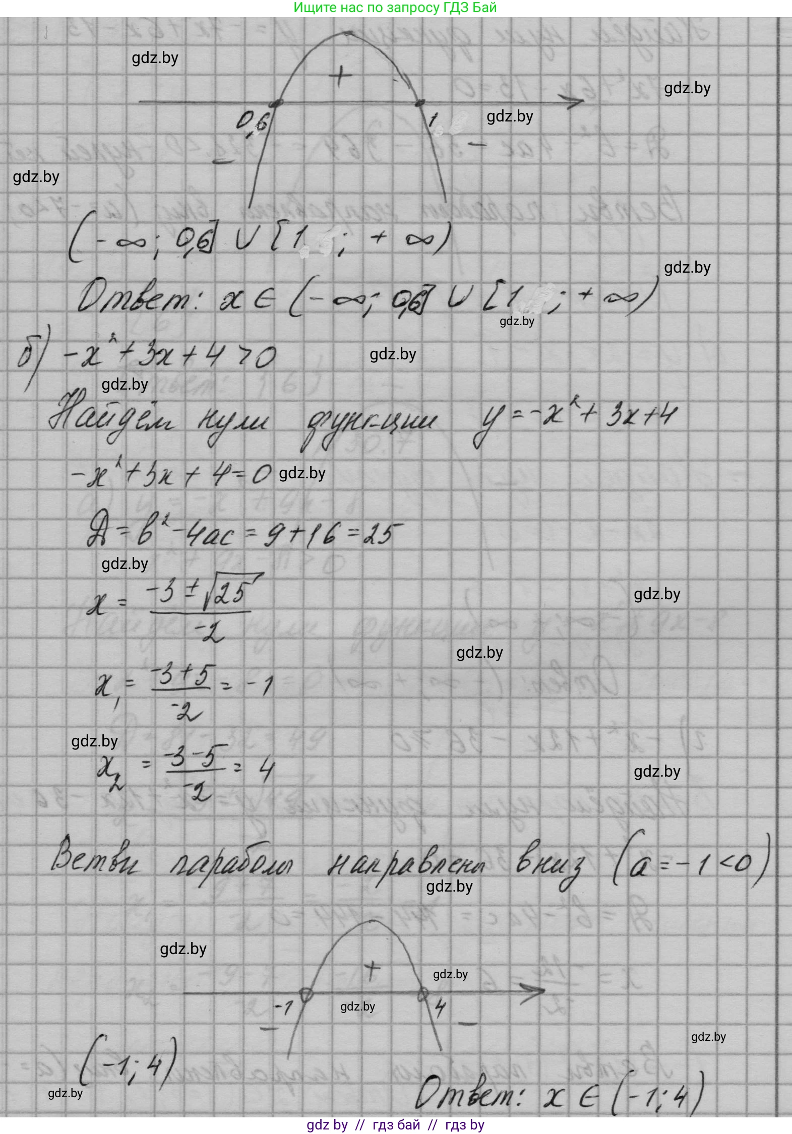 Алгебра, 7-9 класс Сборник задач, авторы: Арефьева Ирина Глебовна, Пирютко Ольга Николаевна, издательство Народная асвета, Минск, 2020, страница 142, номер 30.6, Решение (продолжение 2)