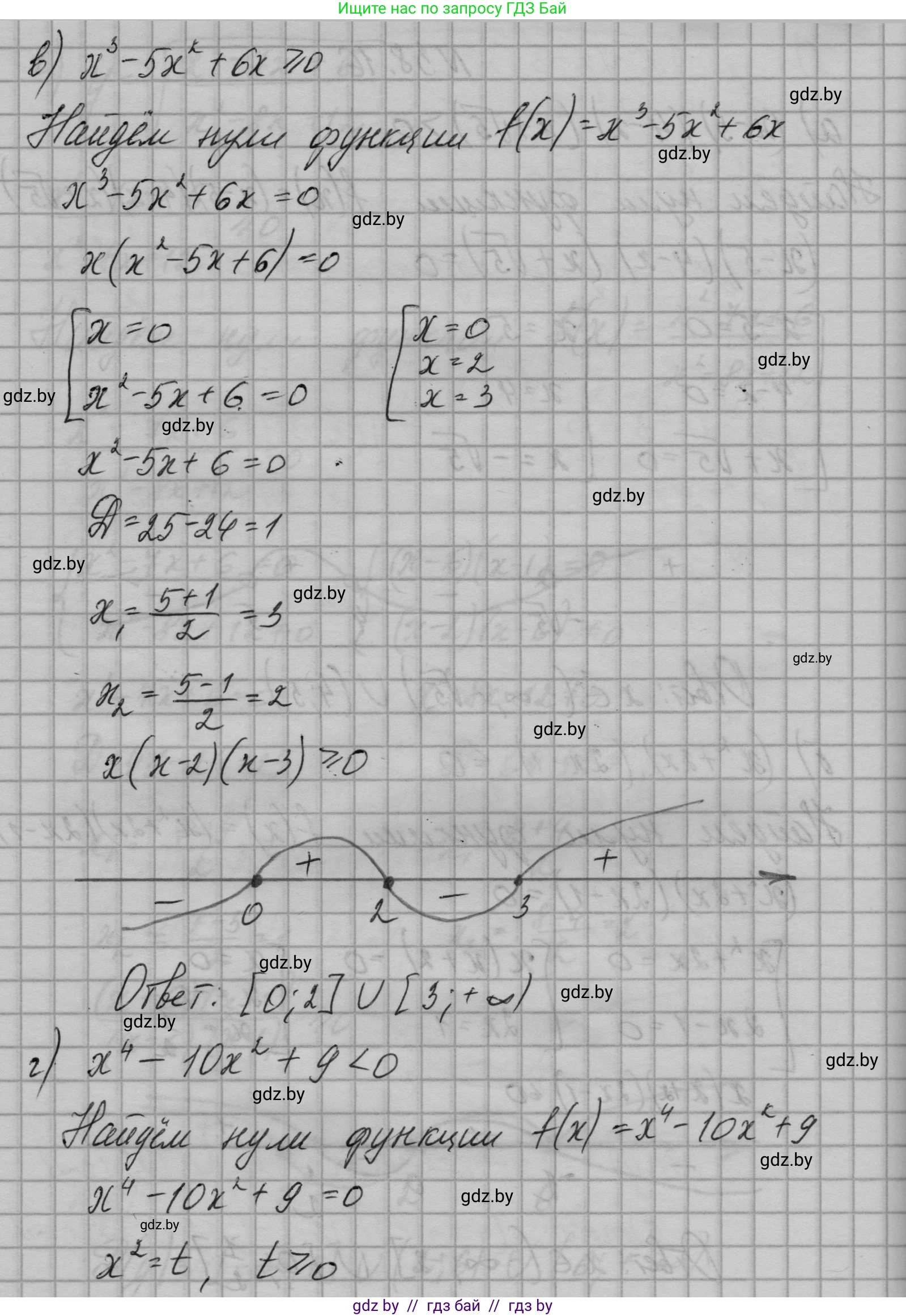 Алгебра, 7-9 класс Сборник задач, авторы: Арефьева Ирина Глебовна, Пирютко Ольга Николаевна, издательство Народная асвета, Минск, 2020, страница 193, номер 38.16, Решение (продолжение 2)