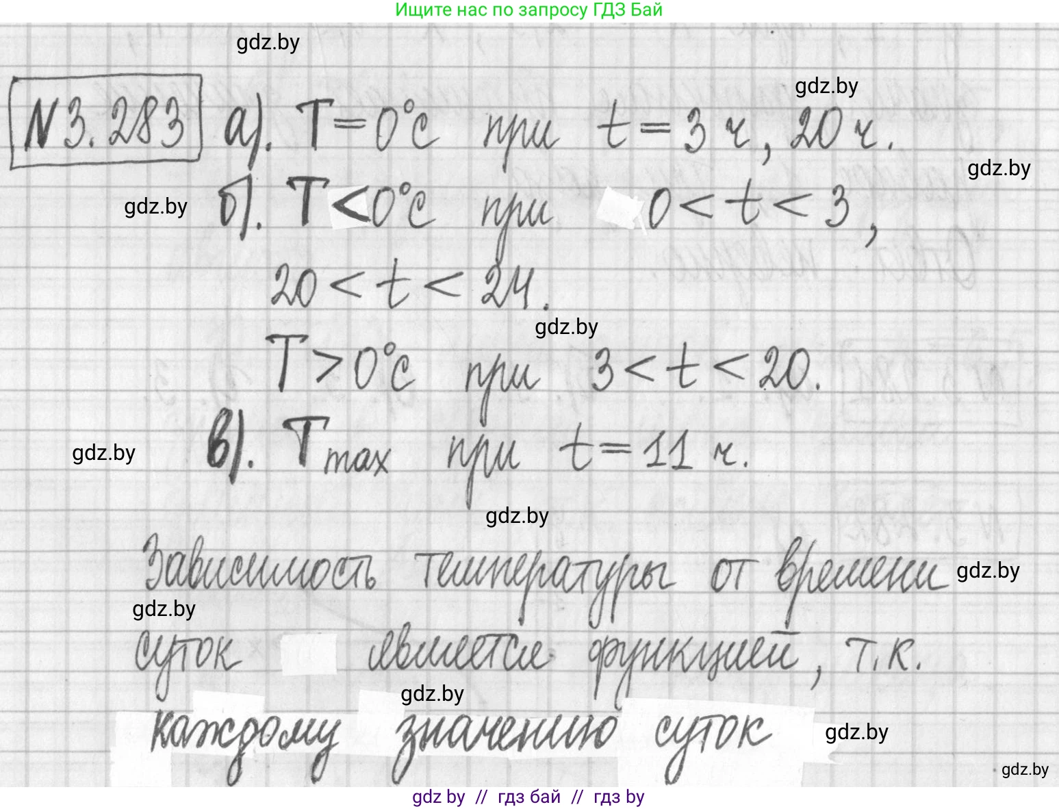 Алгебра, 7 класс Учебник, авторы: Арефьева Ирина Глебовна, Пирютко Ольга Николаевна, издательство Народная асвета, Минск, 2022, зелёного цвета, страница 220, номер 3.283, Решение