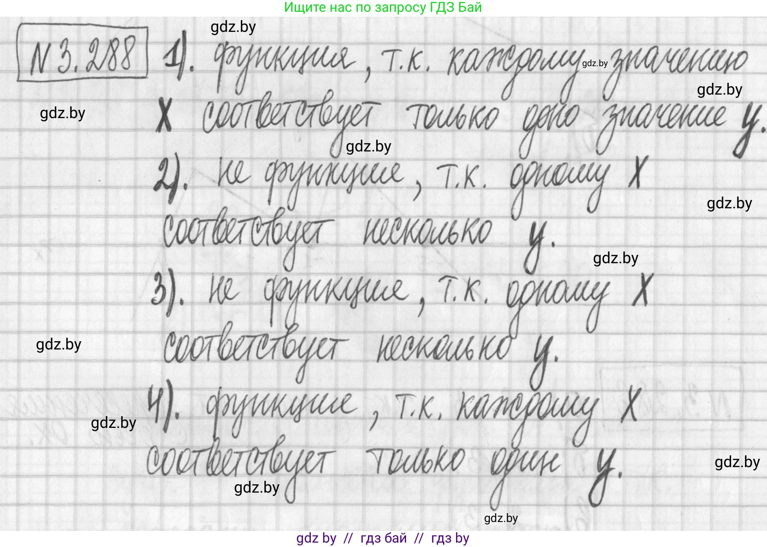 Алгебра, 7 класс Учебник, авторы: Арефьева Ирина Глебовна, Пирютко Ольга Николаевна, издательство Народная асвета, Минск, 2022, зелёного цвета, страница 222, номер 3.288, Решение