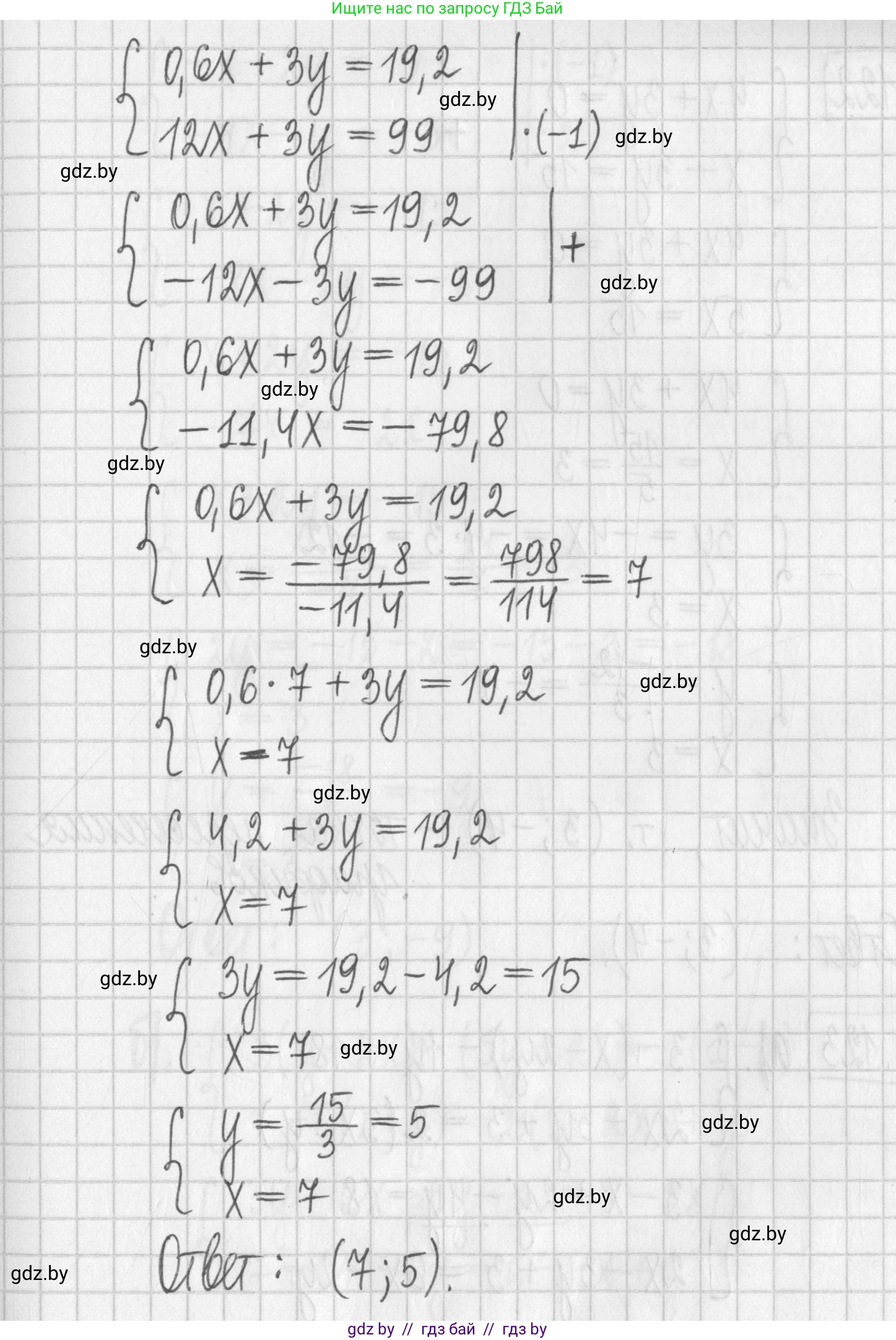 Алгебра, 7 класс Учебник, авторы: Арефьева Ирина Глебовна, Пирютко Ольга Николаевна, издательство Народная асвета, Минск, 2022, зелёного цвета, страница 288, номер 4.121, Решение (продолжение 3)