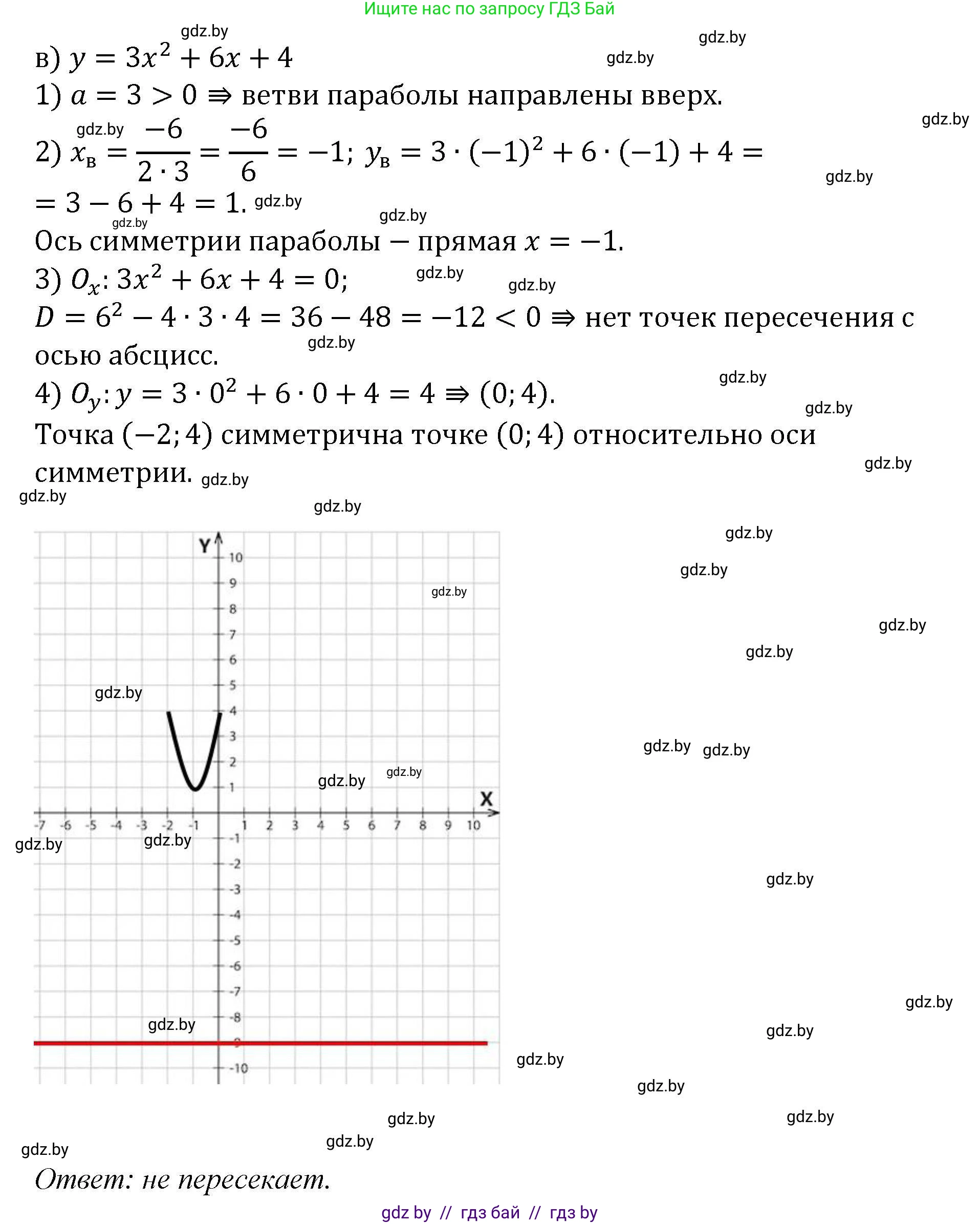 Алгебра, 8 класс Учебник, авторы: Арефьева Ирина Глебовна, Пирютко Ольга Николаевна, издательство Адукацыя i выхаванне, Минск, 2024, бирюзового цвета, страница 173, номер 3.61, Решение (продолжение 3)