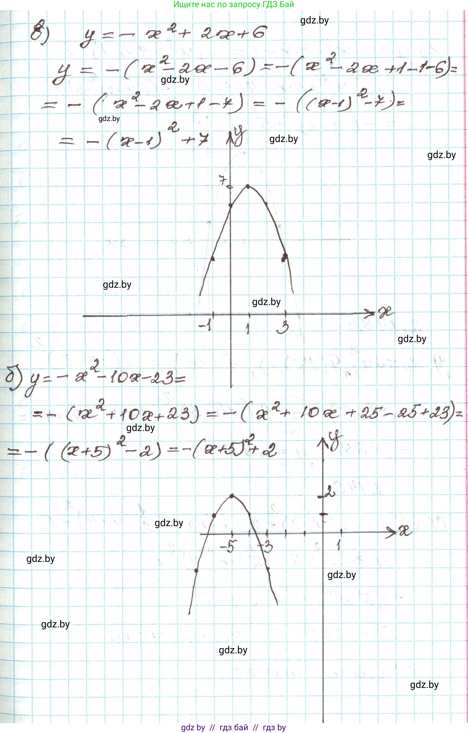 Алгебра, 9 класс Учебник, авторы: Арефьева Ирина Глебовна, Пирютко Ольга Николаевна, издательство Народная асвета, Минск, 2019, голубого цвета, страница 128, номер 2.147, Решение (продолжение 2)