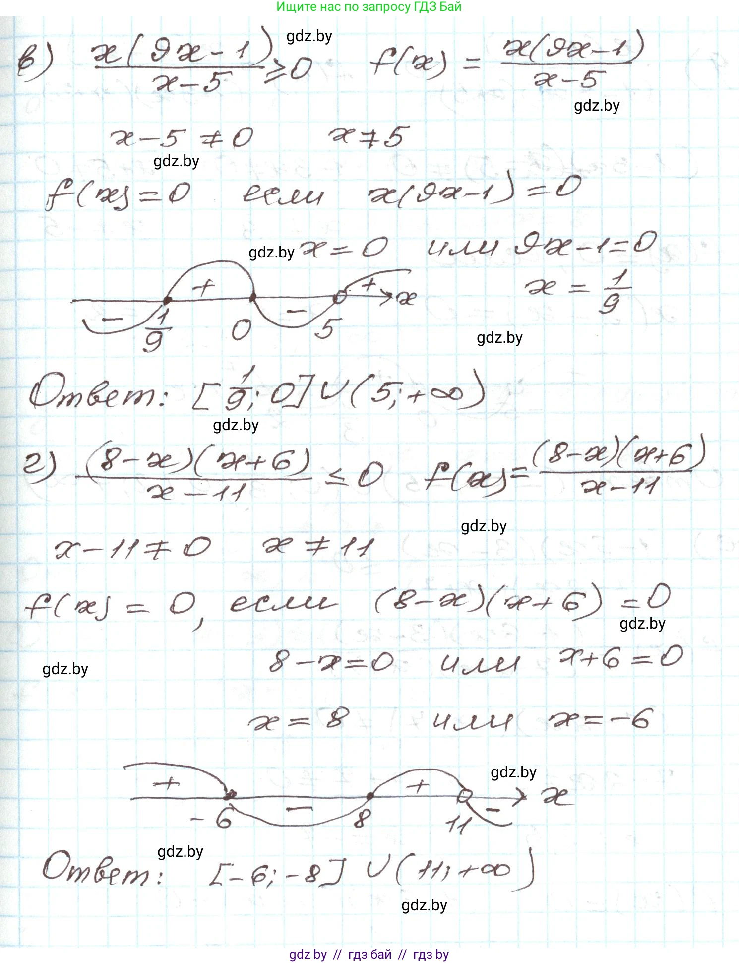 Алгебра, 9 класс Учебник, авторы: Арефьева Ирина Глебовна, Пирютко Ольга Николаевна, издательство Народная асвета, Минск, 2019, голубого цвета, страница 197, номер 3.195, Решение (продолжение 2)