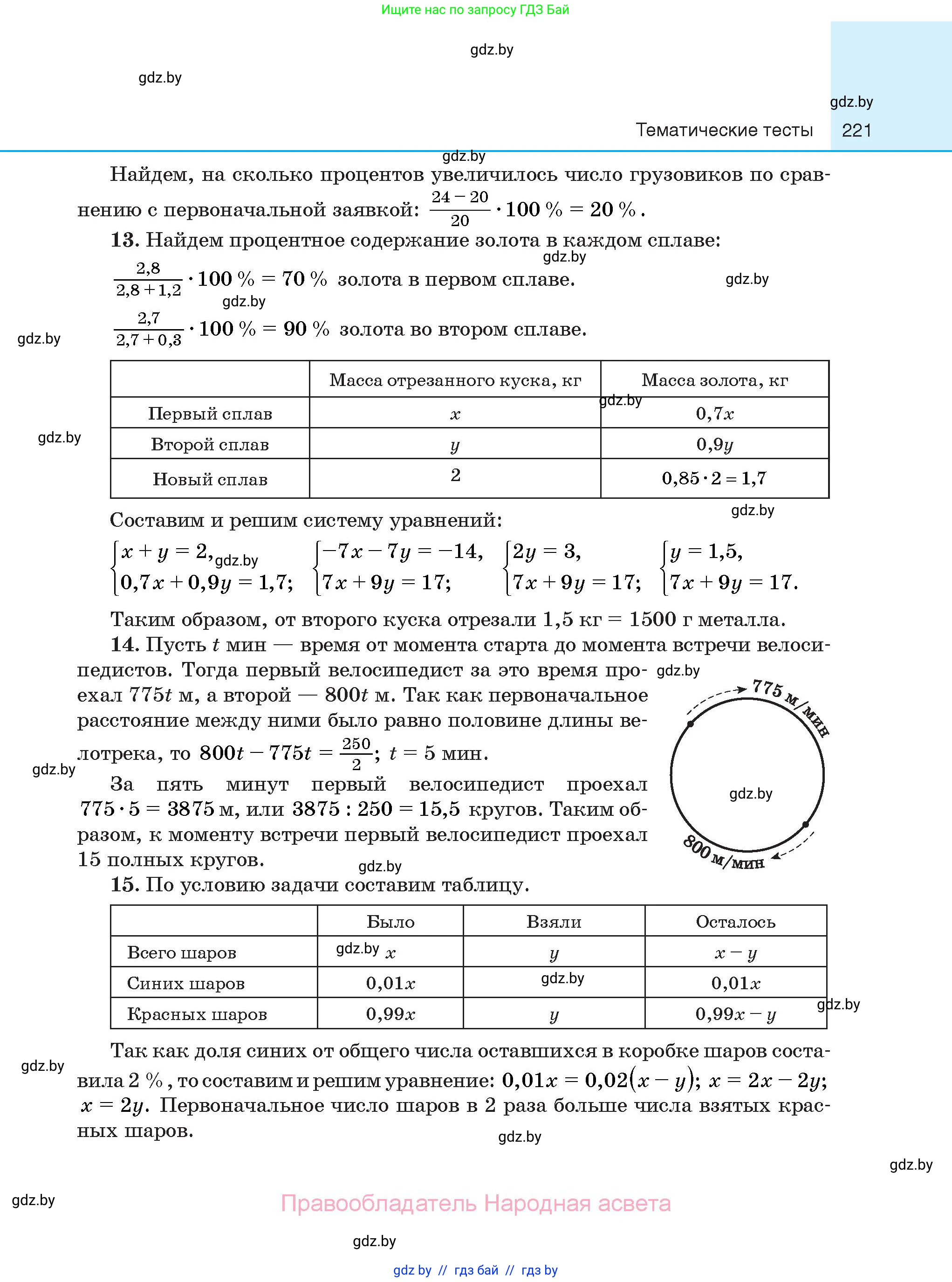 Алгебра, 10 класс Сборник задач, авторы: Арефьева Ирина Глебовна, Пирютко Ольга Николаевна, издательство Народная асвета, Минск, 2020, белого цвета, страница 221