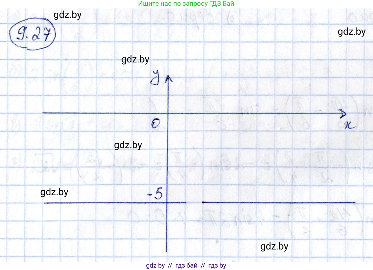 Алгебра, 10 класс Сборник задач, авторы: Арефьева Ирина Глебовна, Пирютко Ольга Николаевна, издательство Народная асвета, Минск, 2020, белого цвета, страница 48, номер 9.27, Решение