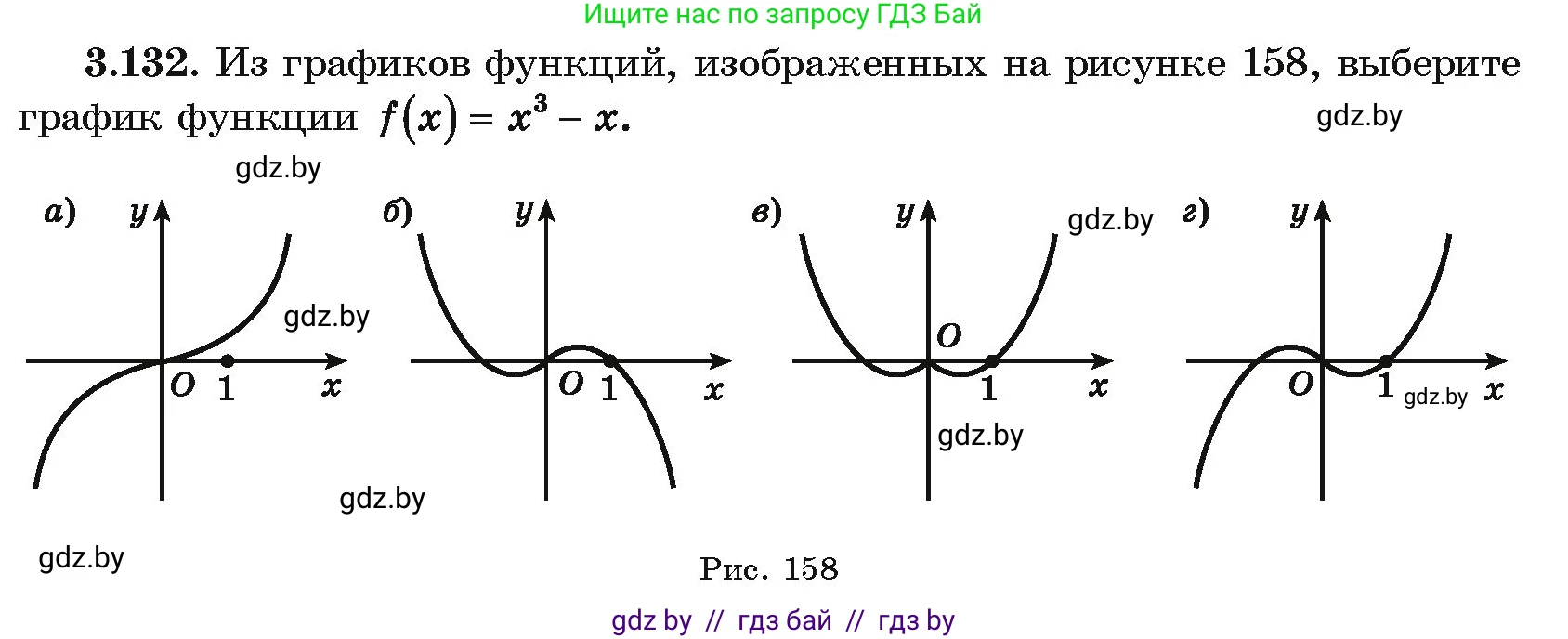 Алгебра, 10 класс Учебник, авторы: Арефьева Ирина Глебовна, Пирютко Ольга Николаевна, издательство Народная асвета, Минск, 2019, голубого цвета, страница 263, номер 3.132, Условие
