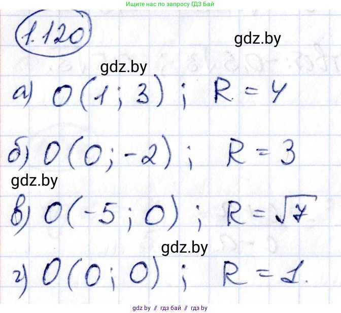 Алгебра, 10 класс Учебник, авторы: Арефьева Ирина Глебовна, Пирютко Ольга Николаевна, издательство Народная асвета, Минск, 2019, голубого цвета, страница 45, номер 1.120, Решение