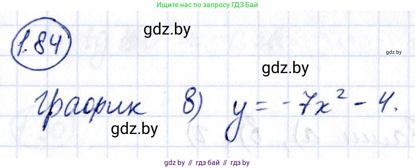 Алгебра, 10 класс Учебник, авторы: Арефьева Ирина Глебовна, Пирютко Ольга Николаевна, издательство Народная асвета, Минск, 2019, голубого цвета, страница 31, номер 1.84, Решение