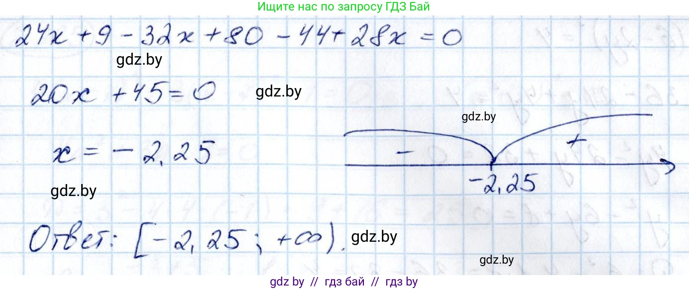 Алгебра, 10 класс Учебник, авторы: Арефьева Ирина Глебовна, Пирютко Ольга Николаевна, издательство Народная асвета, Минск, 2019, голубого цвета, страница 215, номер 2.280, Решение (продолжение 2)
