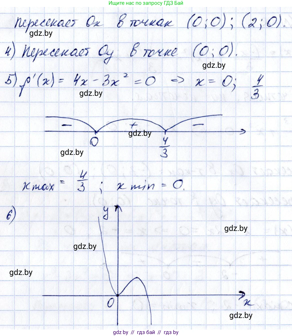 Алгебра, 10 класс Учебник, авторы: Арефьева Ирина Глебовна, Пирютко Ольга Николаевна, издательство Народная асвета, Минск, 2019, голубого цвета, страница 263, номер 3.130, Решение (продолжение 4)