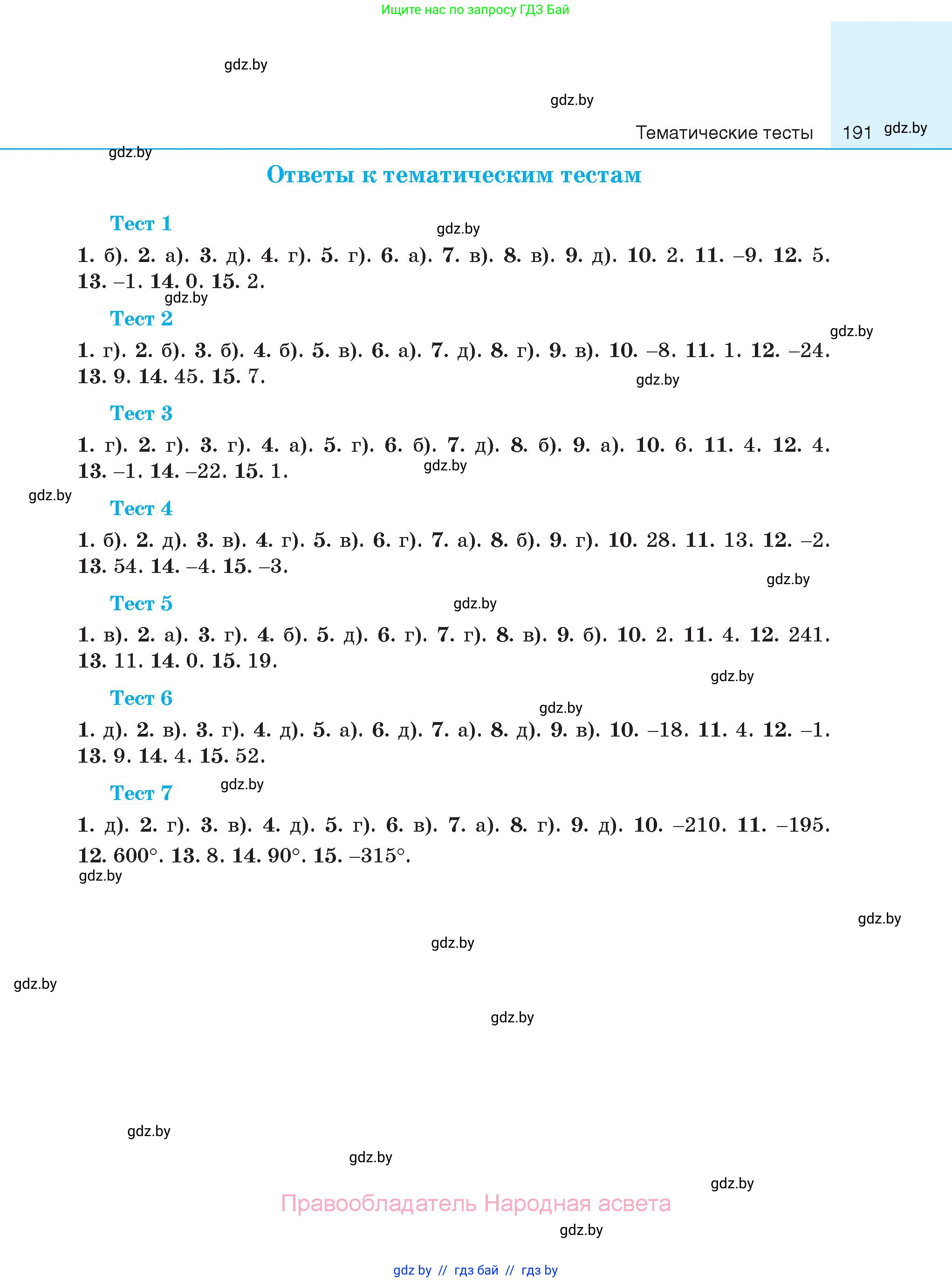 Алгебра, 11 класс Сборник задач, авторы: Арефьева Ирина Глебовна, Пирютко Ольга Николаевна, издательство Народная асвета, Минск, 2020, белого цвета, страница 191