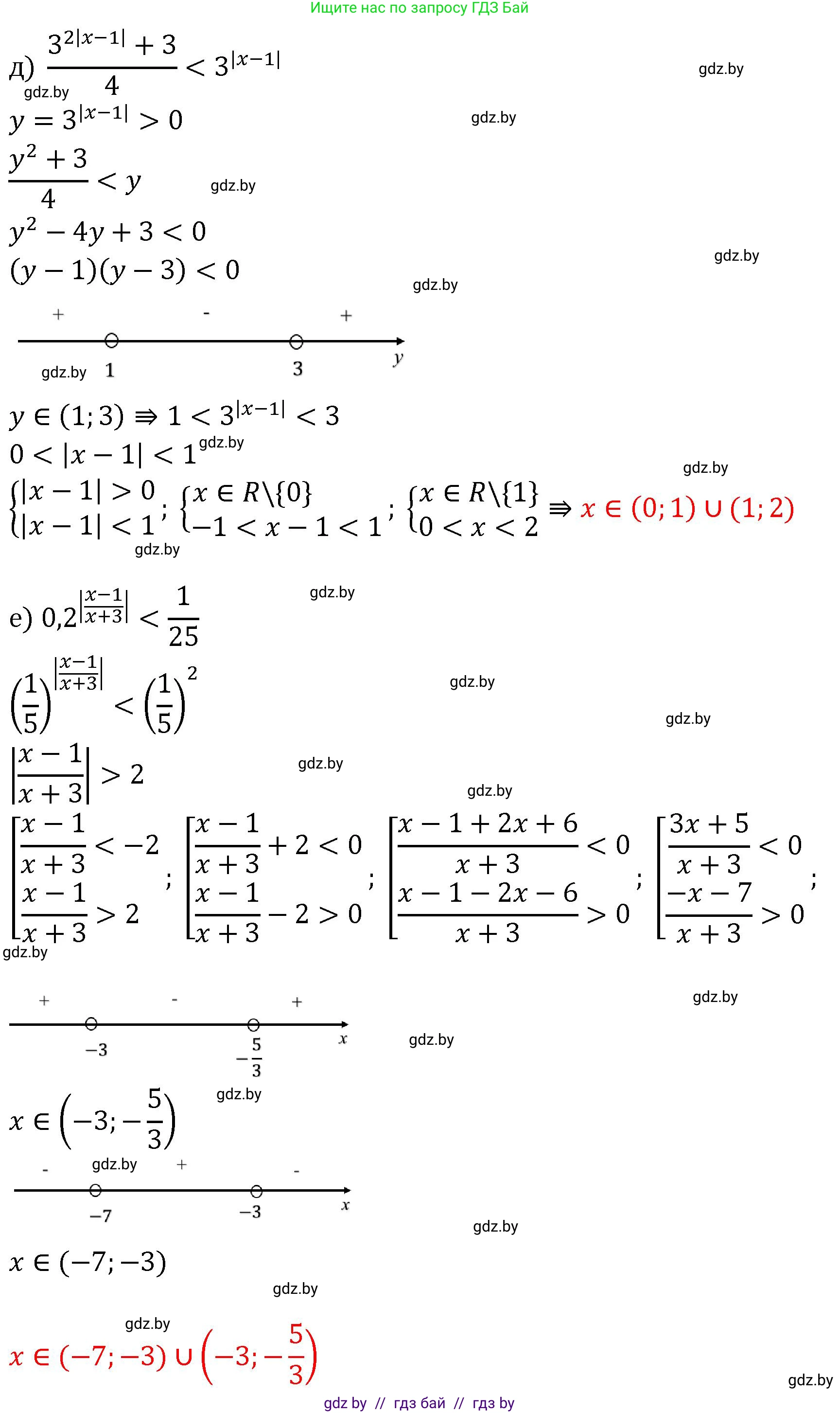 Алгебра, 11 класс Сборник задач, авторы: Арефьева Ирина Глебовна, Пирютко Ольга Николаевна, издательство Народная асвета, Минск, 2020, белого цвета, страница 44, номер 30, Решение (продолжение 3)