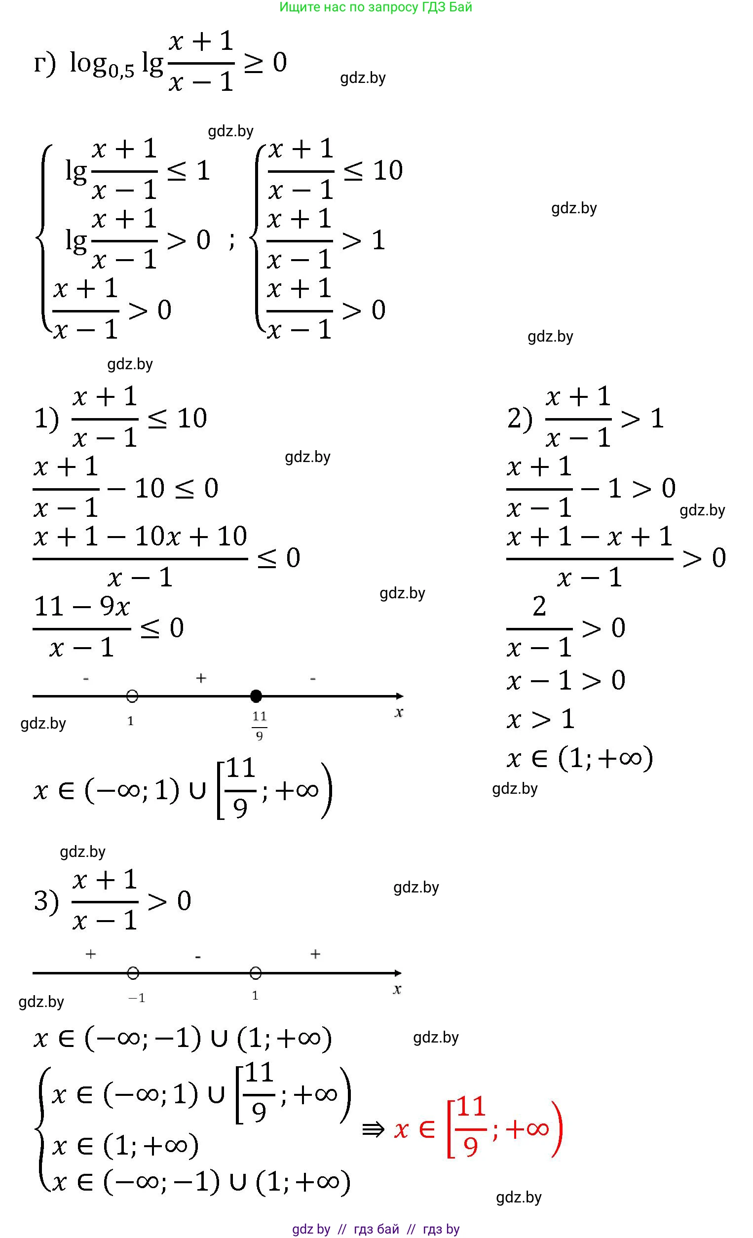 Алгебра, 11 класс Сборник задач, авторы: Арефьева Ирина Глебовна, Пирютко Ольга Николаевна, издательство Народная асвета, Минск, 2020, белого цвета, страница 93, номер 16, Решение (продолжение 4)