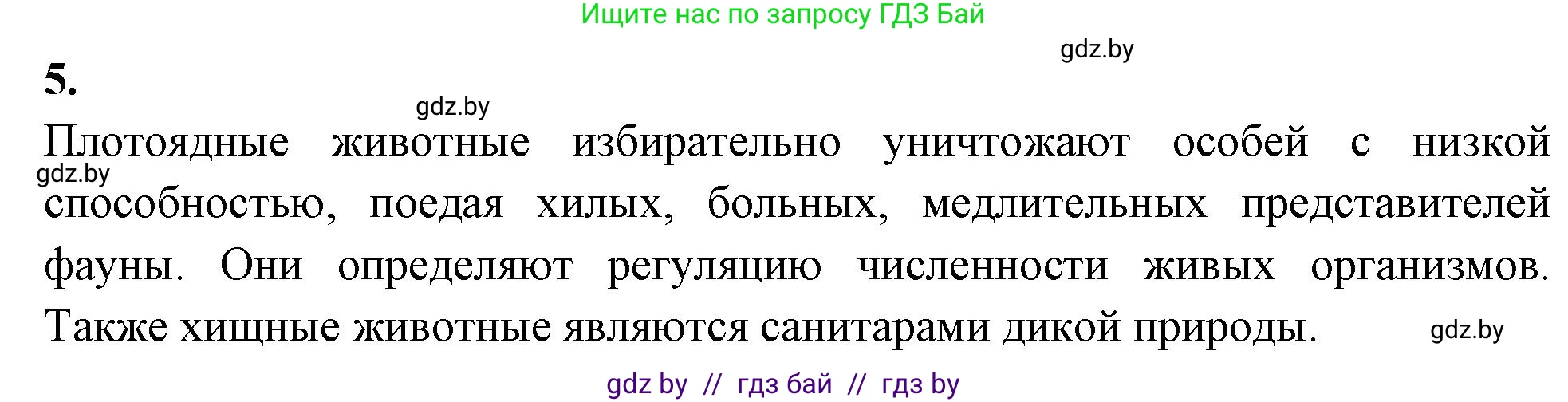 Биология, 8 класс рабочая тетрадь, автор: Лисов Николай Дмитриевич, издательство Аверсэв, Минск, 2018, зелёного цвета, страница 113, номер 5, Решение