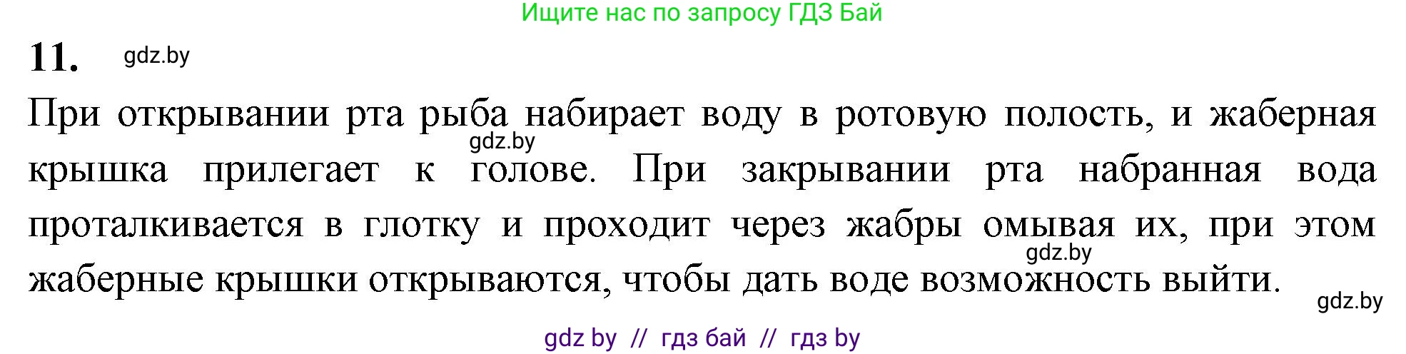 Биология, 8 класс рабочая тетрадь, автор: Лисов Николай Дмитриевич, издательство Аверсэв, Минск, 2018, зелёного цвета, страница 64, номер 11, Решение