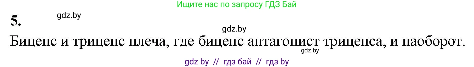 Биология, 9 класс рабочая тетрадь, автор: Лисов Николай Дмитриевич, издательство Аверсэв, Минск, 2021, оранжевого цвета, страница 47, номер 5, Решение