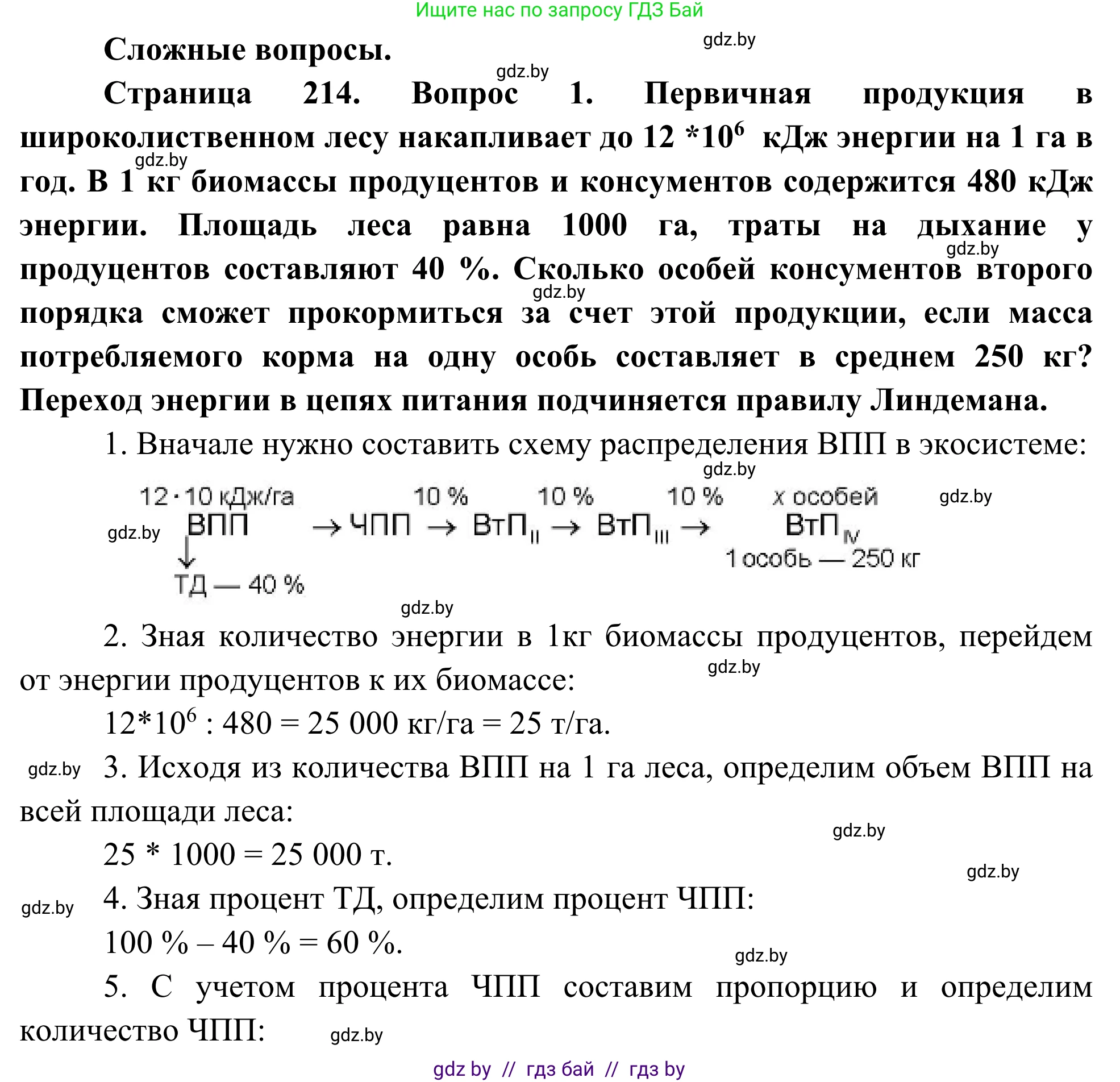 Биология, 10 класс Учебник, авторы: Маглыш Сабина Степановна, Кравченко Вячеслав Анатольевич, Довгун Татьяна Яновна, издательство Народная асвета, Минск, 2020, зелёного цвета, страница 214, Решение