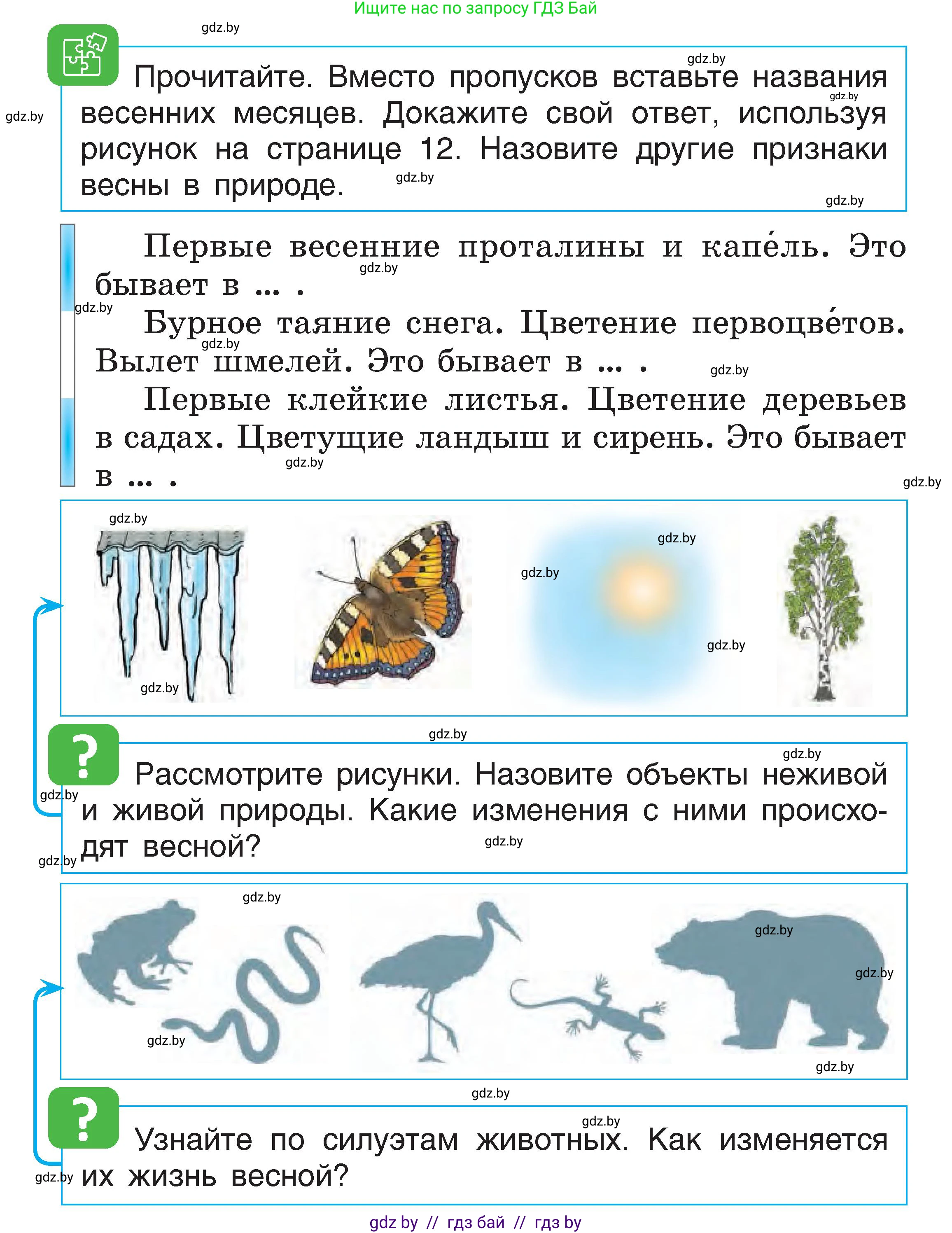 Человек и мир, 1 класс Учебник, авторы: Трафимова Галина Владимировна, Трафимов Сергей Анатольевич, издательство Национальный институт образования, Минск, 2023, салатового цвета, страница 68, Условие