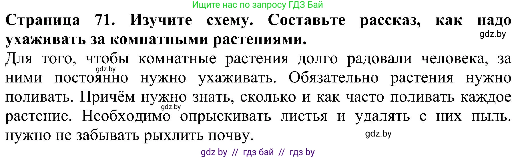 Человек и мир, 2 класс Учебник, авторы: Трафимова Галина Владимировна, Трафимов Сергей Анатольевич, издательство Академия образования, Минск, 2024, страница 71, номер 6, Решение