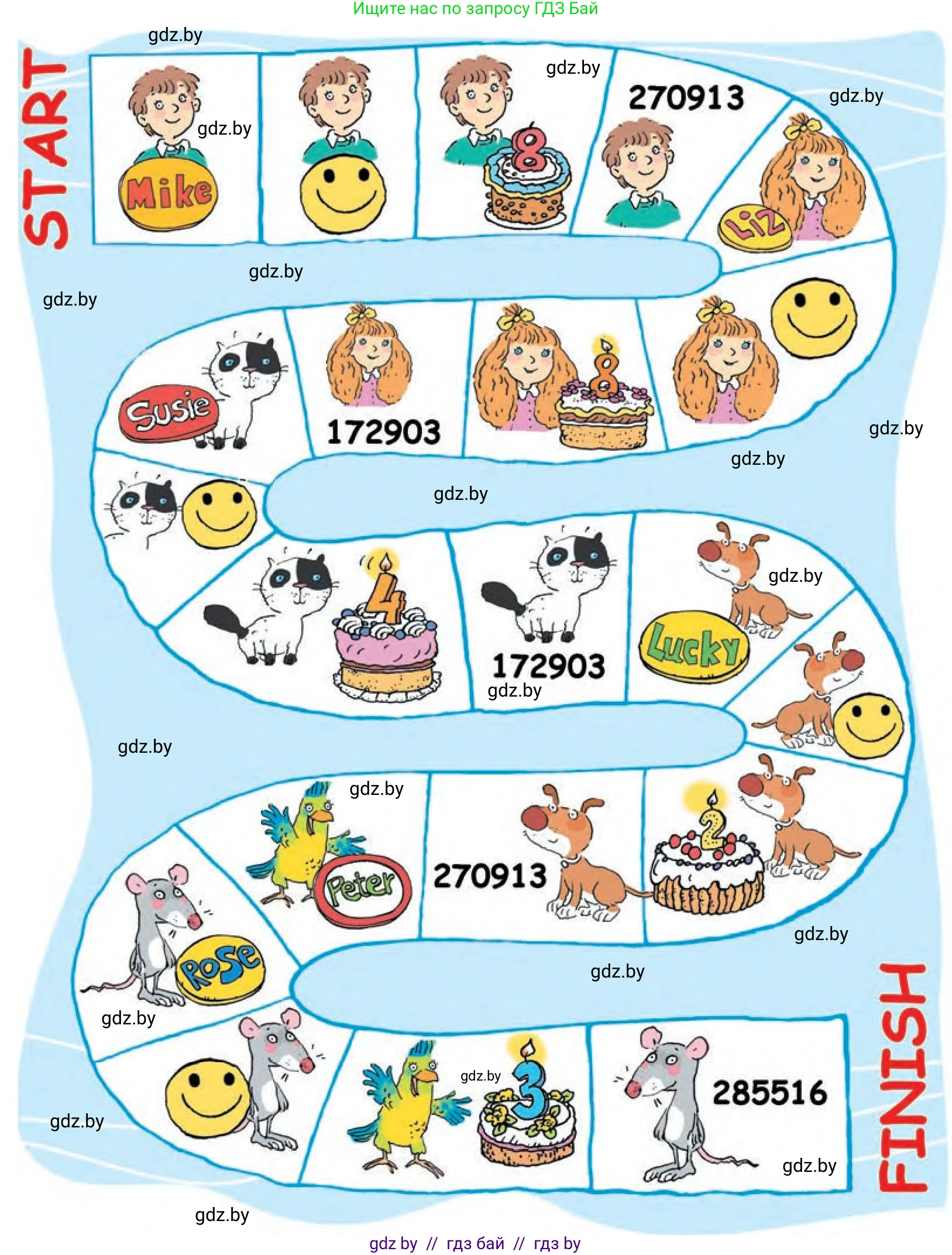 Английский язык (english), 3 класс Учебник, авторы: Лапицкая Людмила Михайловна (Lapitskaya Ludmila), Калишевич Алла Ивановна, Севрюкова Татьяна Юрьевна, Седунова Наталья Михайловна (Sedunova Natalia), издательство Вышэйшая школа, Минск, 2023, Часть 1, страница 27, номер 3, Условие (продолжение 2)