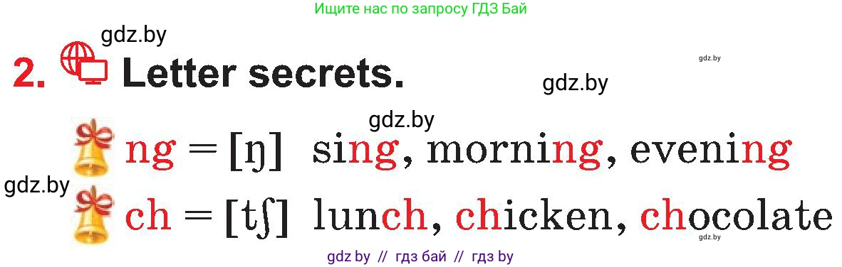 Английский язык (english), 4 класс Учебник (Student's book), авторы: Лапицкая Людмила Михайловна (Lapitskaya Ludmila), Седунова Наталья Михайловна (Sedunova Natalia), издательство Адукацыя i выхаванне, Минск, 2024, бирюзового цвета, Часть ( Part) 1, страница 71, номер 2, Условие