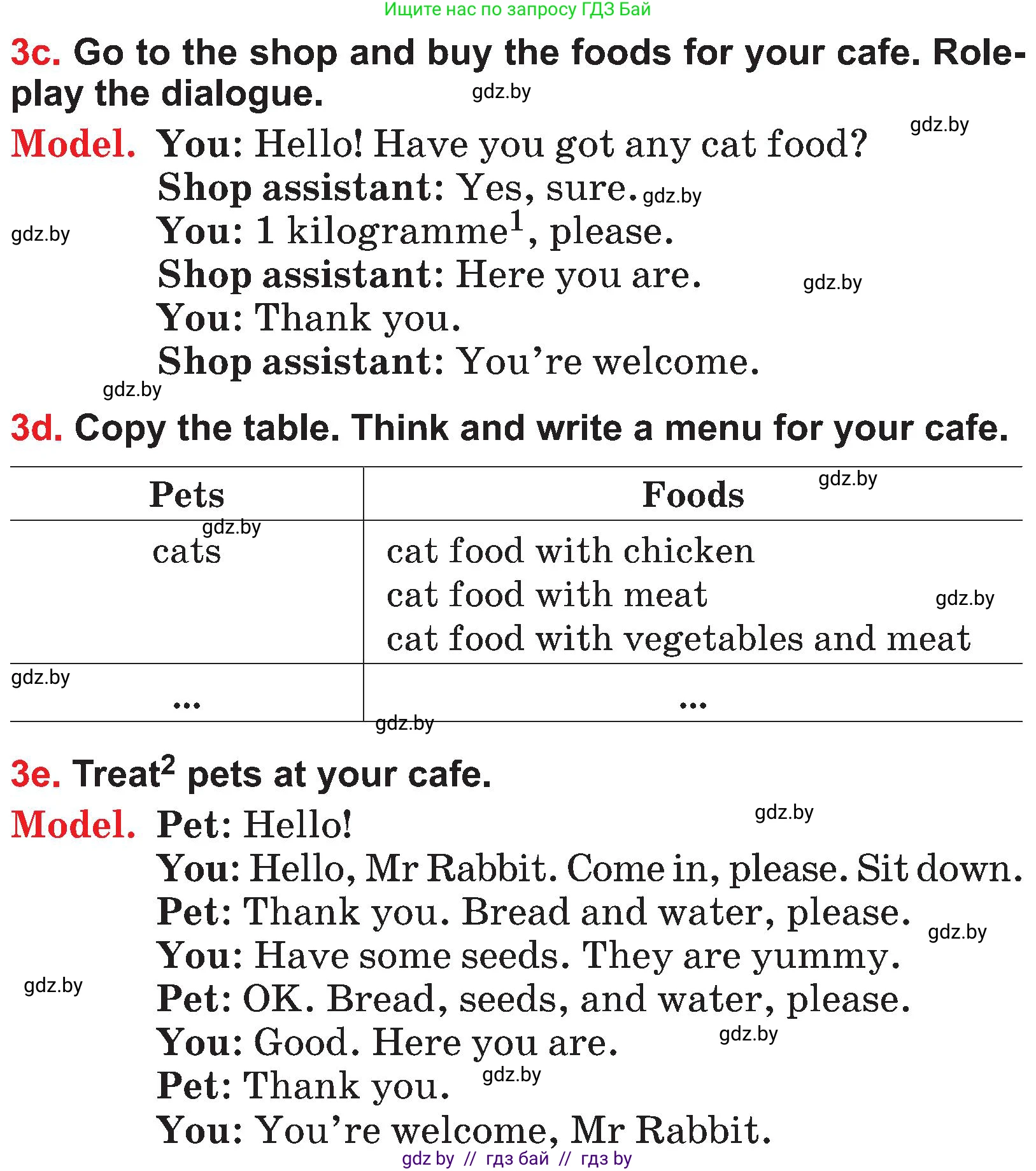 Английский язык (english), 4 класс Учебник (Student's book), авторы: Лапицкая Людмила Михайловна (Lapitskaya Ludmila), Седунова Наталья Михайловна (Sedunova Natalia), издательство Адукацыя i выхаванне, Минск, 2024, бирюзового цвета, Часть ( Part) 2, страница 13, номер 3, Условие (продолжение 2)