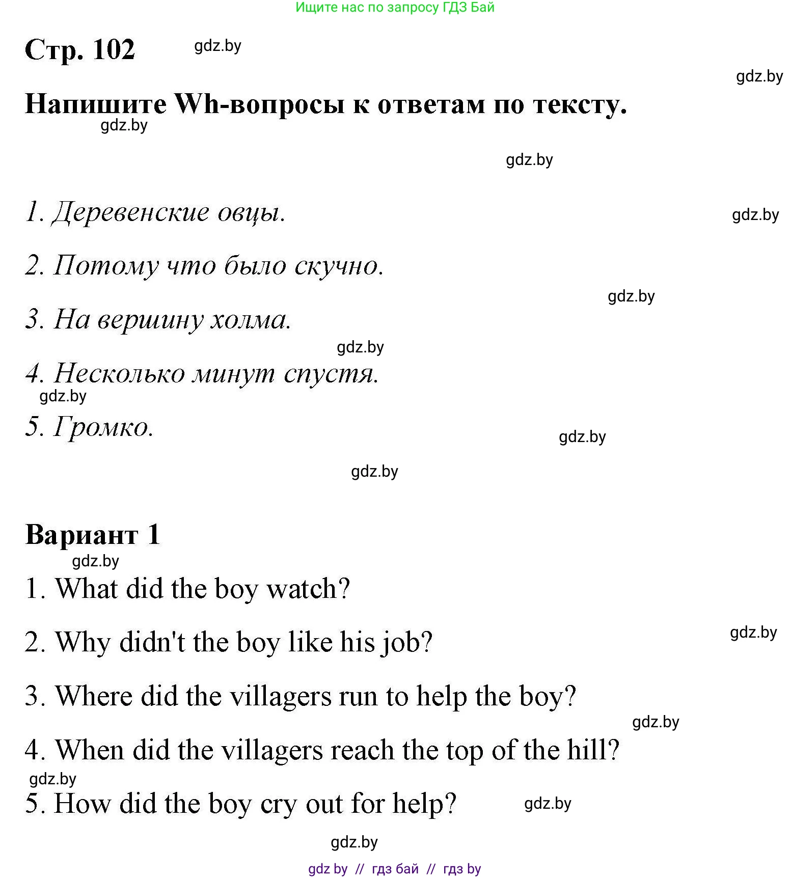 Английский язык (english), 6 класс Рабочая тетрадь (workbook), авторы: Демченко Наталья Валентиновна, Севрюкова Татьяна Юрьевна, Юхнель Наталья Валентиновна, Наумова Елена Георгиевна, Рыбалко О Н, Манешина А В, Маслёнченко Н А, Бушуева Эдите Владиславовна, издательство Аверсэв, Минск, 2020, зелёного цвета, Часть ( Part) 2, страница 102, номер 3, Решение