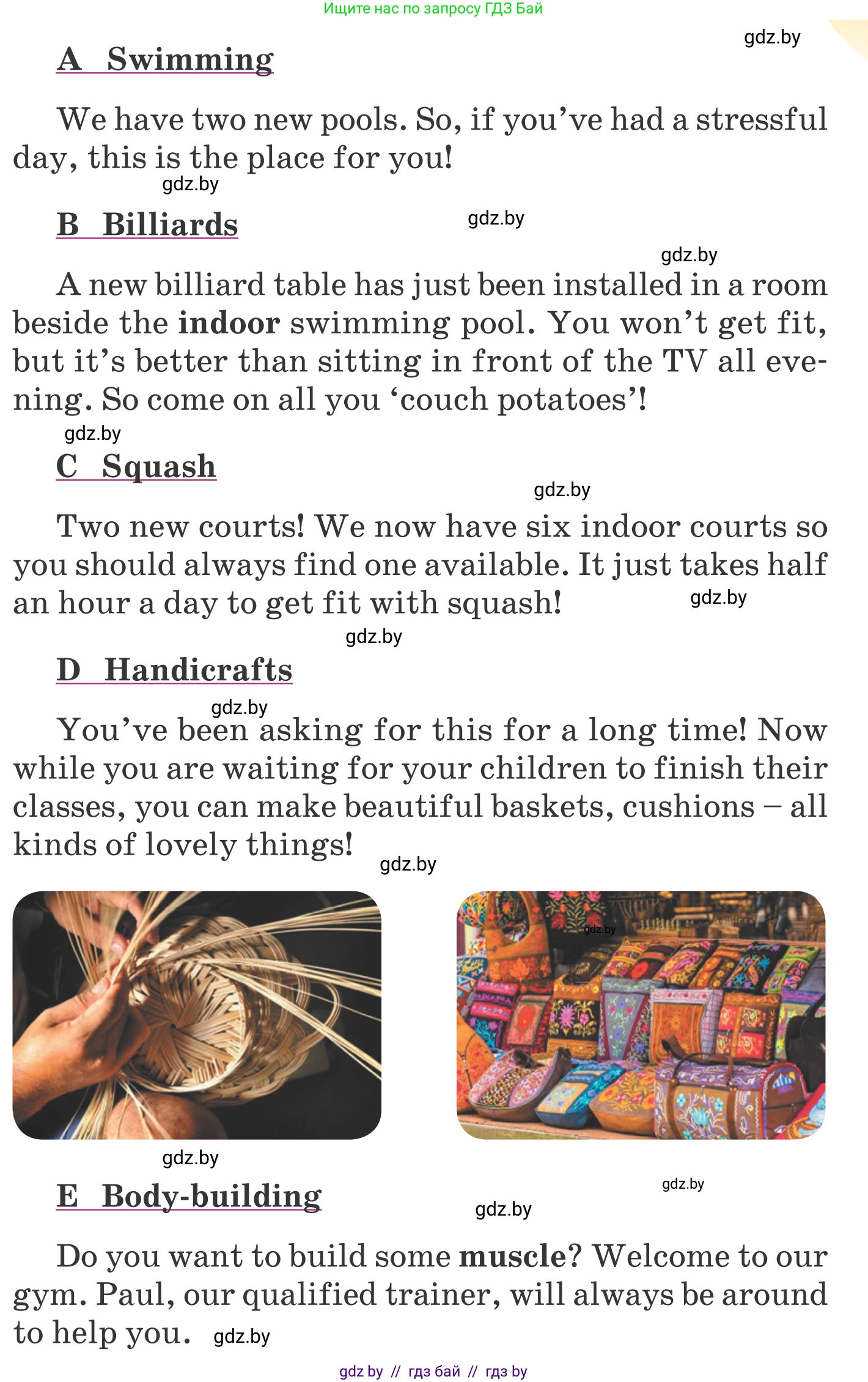 Английский язык (english), 6 класс Учебник, авторы: Демченко Наталья Валентиновна, Севрюкова Татьяна Юрьевна, Юхнель Наталья Валентиновна, Наумова Елена Георгиевна, Рыбалко О Н, Манешина А В, Маслёнченко Н А, издательство Вышэйшая школа, Минск, 2018, красного цвета, Часть 1, страница 20, номер 2, Условие (продолжение 2)