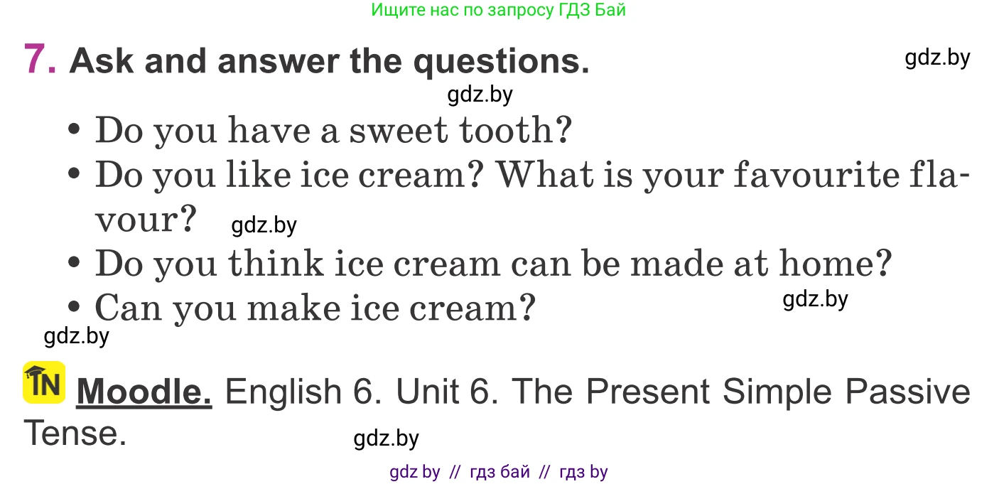 Английский язык (english), 6 класс Учебник, авторы: Демченко Наталья Валентиновна, Севрюкова Татьяна Юрьевна, Юхнель Наталья Валентиновна, Наумова Елена Георгиевна, Рыбалко О Н, Манешина А В, Маслёнченко Н А, издательство Вышэйшая школа, Минск, 2018, красного цвета, Часть 1, страница 139, номер 7, Условие