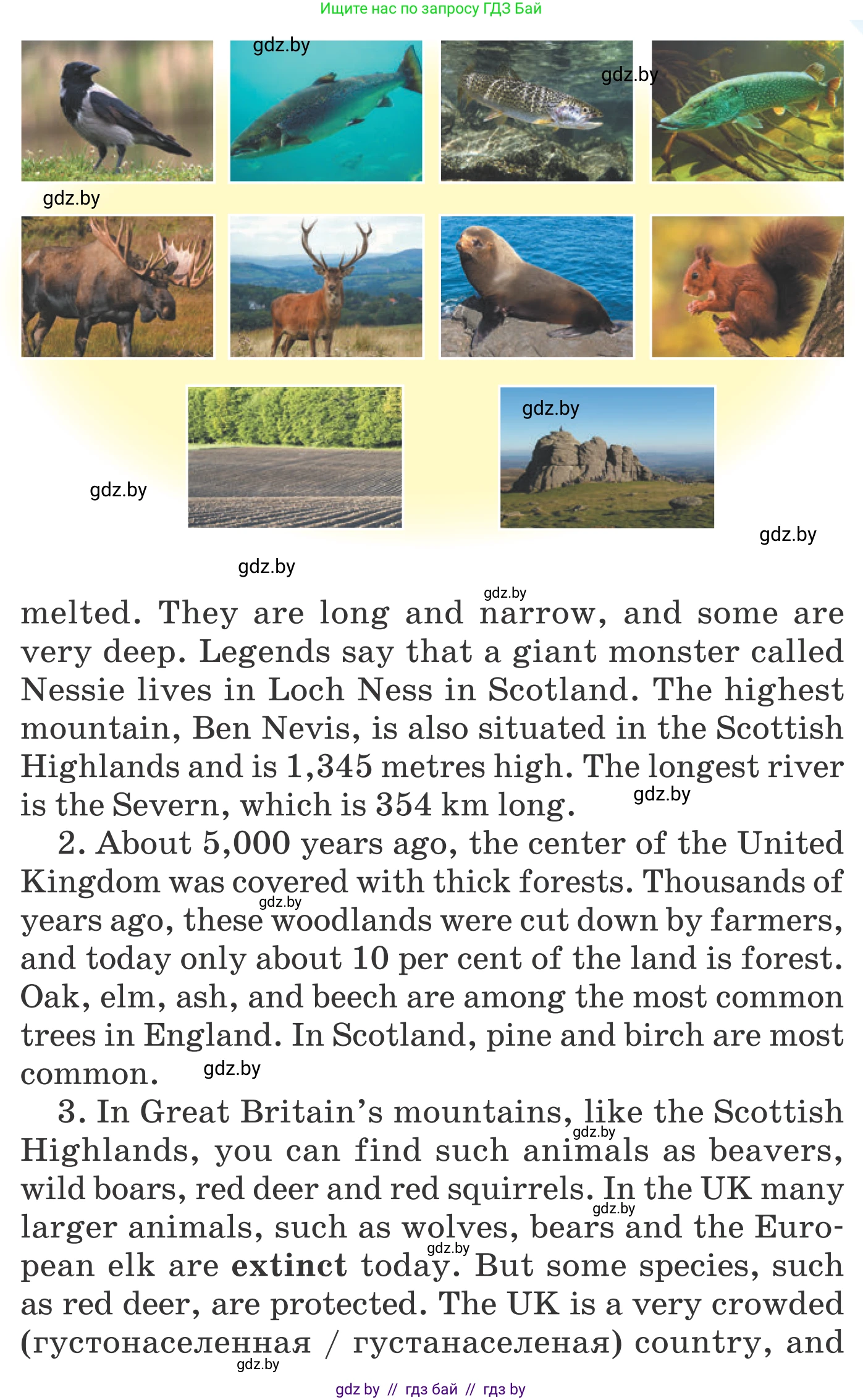 Английский язык (english), 6 класс Учебник, авторы: Демченко Наталья Валентиновна, Севрюкова Татьяна Юрьевна, Юхнель Наталья Валентиновна, Наумова Елена Георгиевна, Рыбалко О Н, Манешина А В, Маслёнченко Н А, издательство Вышэйшая школа, Минск, 2018, красного цвета, Часть 2, страница 52, номер 3, Условие (продолжение 2)