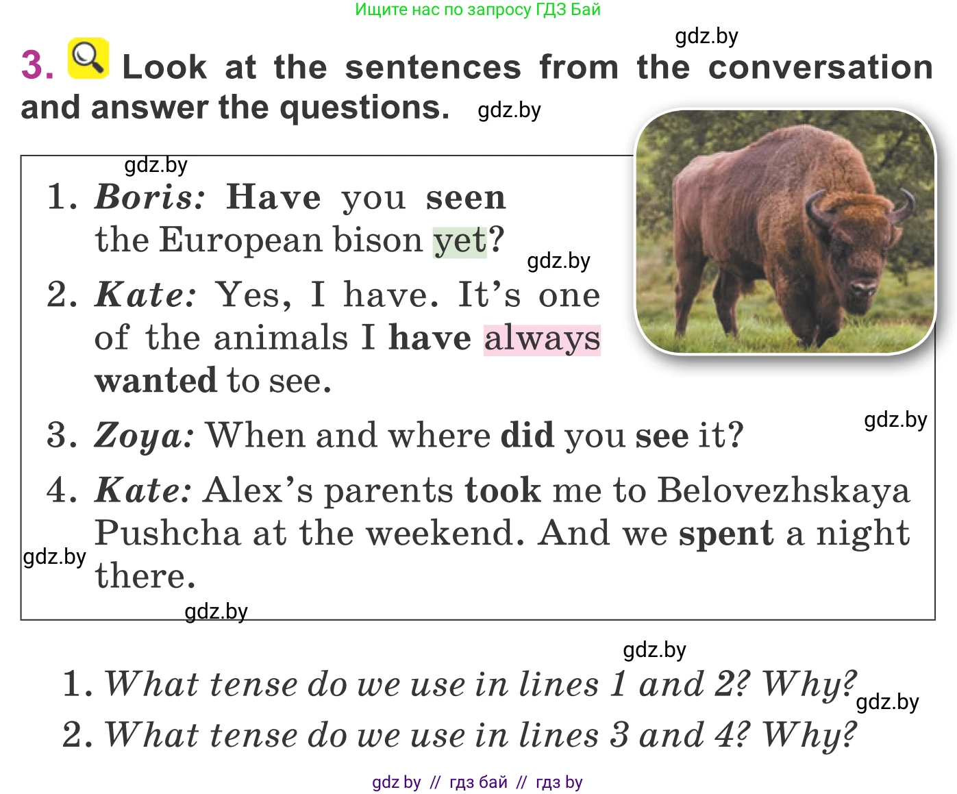 Английский язык (english), 6 класс Учебник, авторы: Демченко Наталья Валентиновна, Севрюкова Татьяна Юрьевна, Юхнель Наталья Валентиновна, Наумова Елена Георгиевна, Рыбалко О Н, Манешина А В, Маслёнченко Н А, издательство Вышэйшая школа, Минск, 2018, красного цвета, Часть 2, страница 67, номер 3, Условие