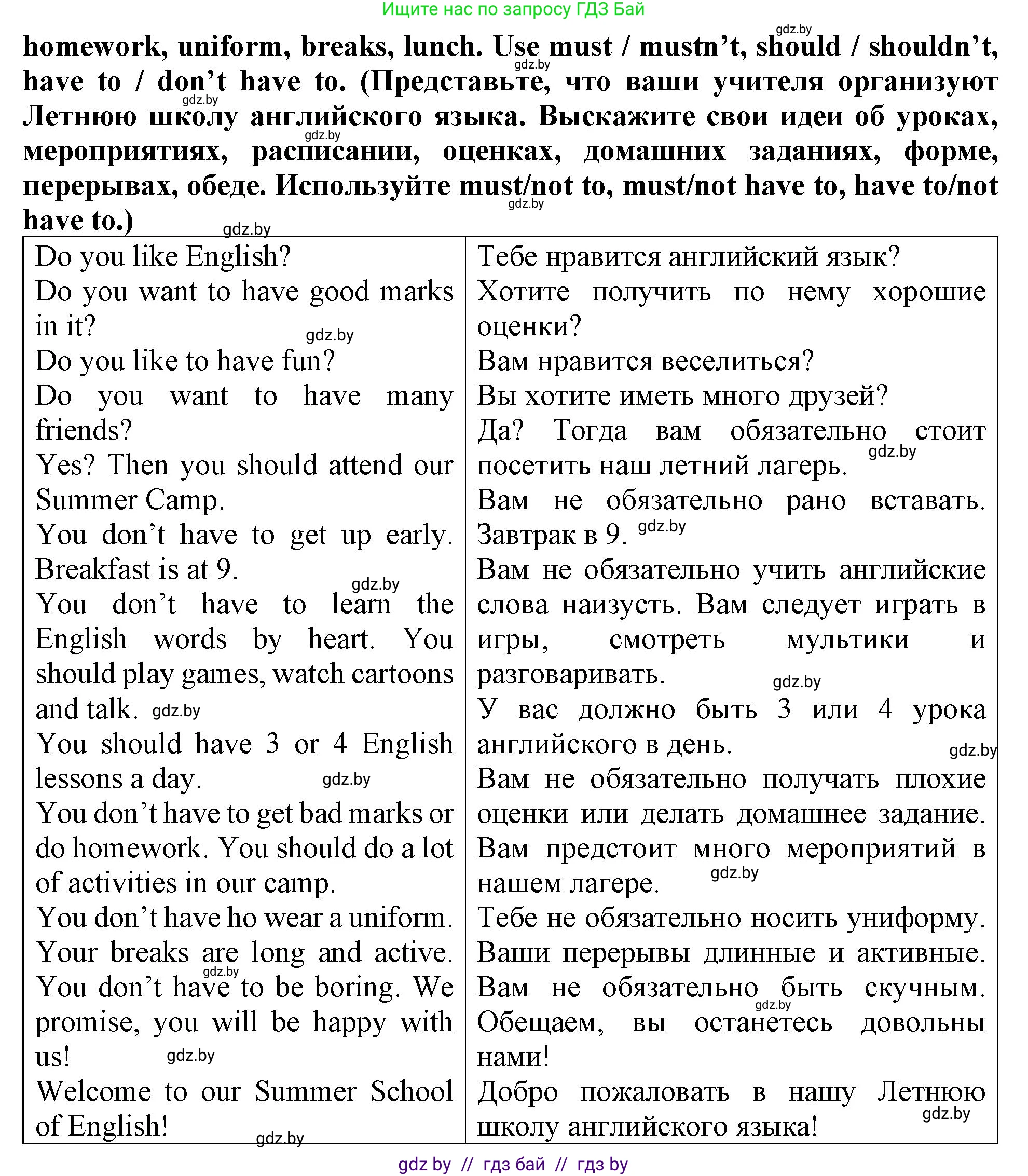 Английский язык (english), 6 класс Тетрадь по грамматике (grammar), авторы: Севрюкова Татьяна Юрьевна, Юхнель Наталья Валентиновна, Бушуева Эдите Владиславовна, издательство Аверсэв, Минск, 2022, зелёного цвета, страница 96, номер 2, Решение (продолжение 2)