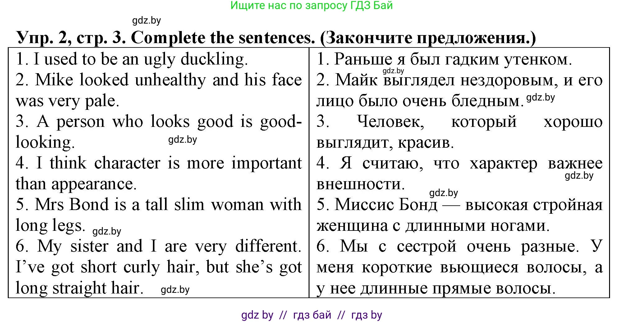 Английский язык (english), 7 класс тесты (test book), авторы: Севрюкова Татьяна Юрьевна, Калишевич Алла Ивановна, издательство Аверсэв, Минск, 2022, зелёного цвета, страница 3, номер 2, Решение 2
