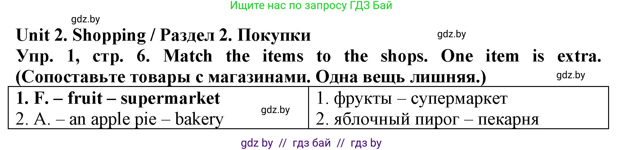 Английский язык (english), 7 класс тесты (test book), авторы: Севрюкова Татьяна Юрьевна, Калишевич Алла Ивановна, издательство Аверсэв, Минск, 2022, зелёного цвета, страница 6, номер 1, Решение 2