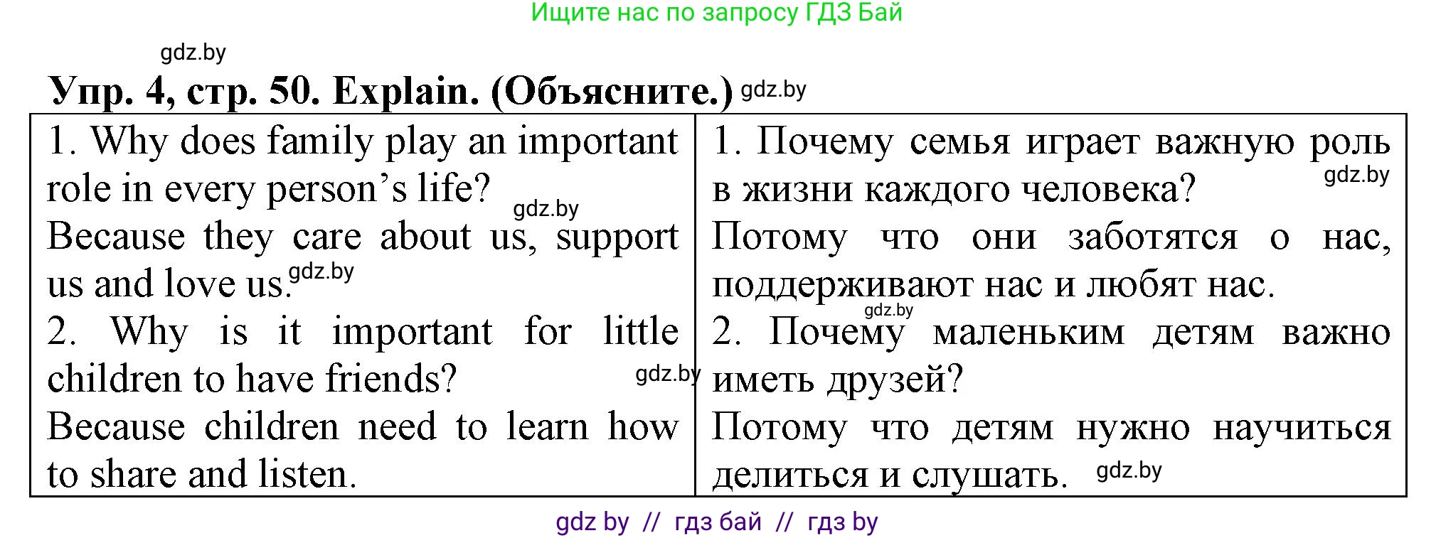 Английский язык (english), 7 класс тесты (test book), авторы: Севрюкова Татьяна Юрьевна, Калишевич Алла Ивановна, издательство Аверсэв, Минск, 2022, зелёного цвета, страница 50, номер 4, Решение 2