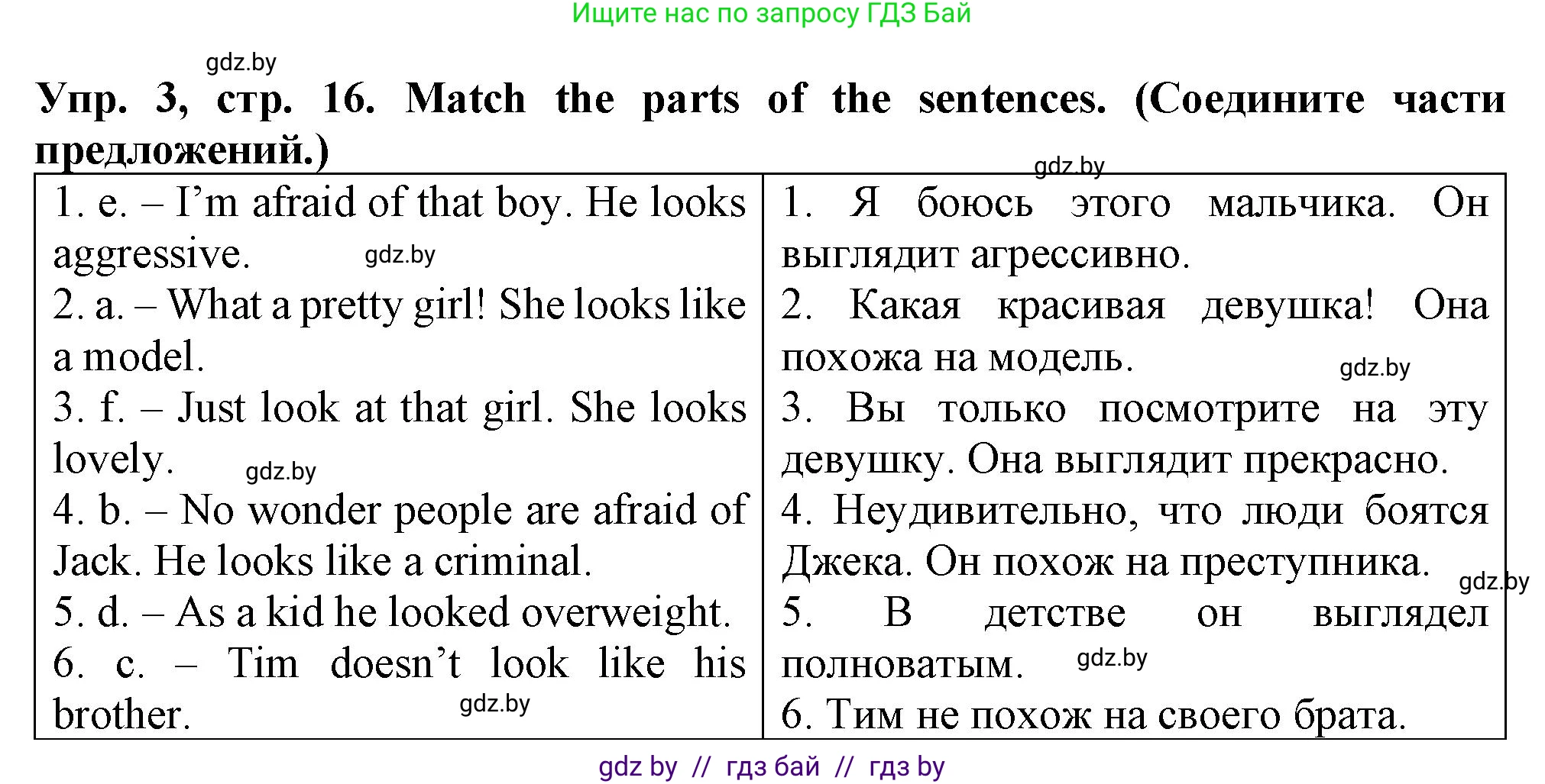Английский язык (english), 7 класс Тетрадь по грамматике (grammar), авторы: Севрюкова Татьяна Юрьевна, Бушуева Эдите Владиславовна, Юхнель Наталья Валентиновна, издательство Аверсэв, Минск, 2023, страница 16, номер 3, Решение