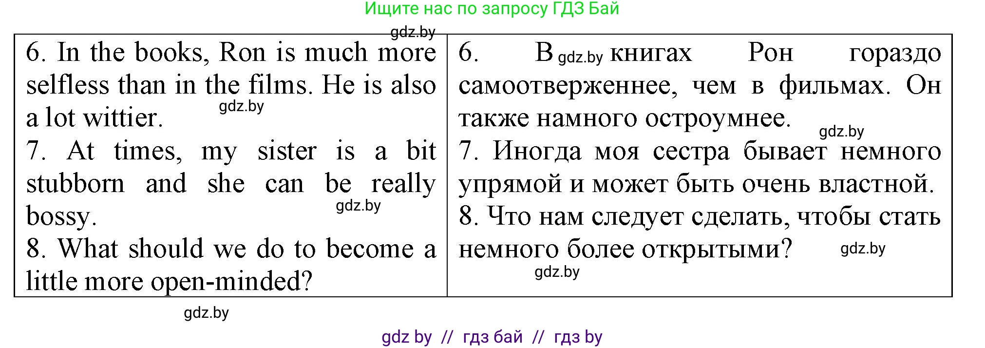 Английский язык (english), 7 класс Тетрадь по грамматике (grammar), авторы: Севрюкова Татьяна Юрьевна, Бушуева Эдите Владиславовна, Юхнель Наталья Валентиновна, издательство Аверсэв, Минск, 2023, страница 24, номер 14, Решение (продолжение 2)
