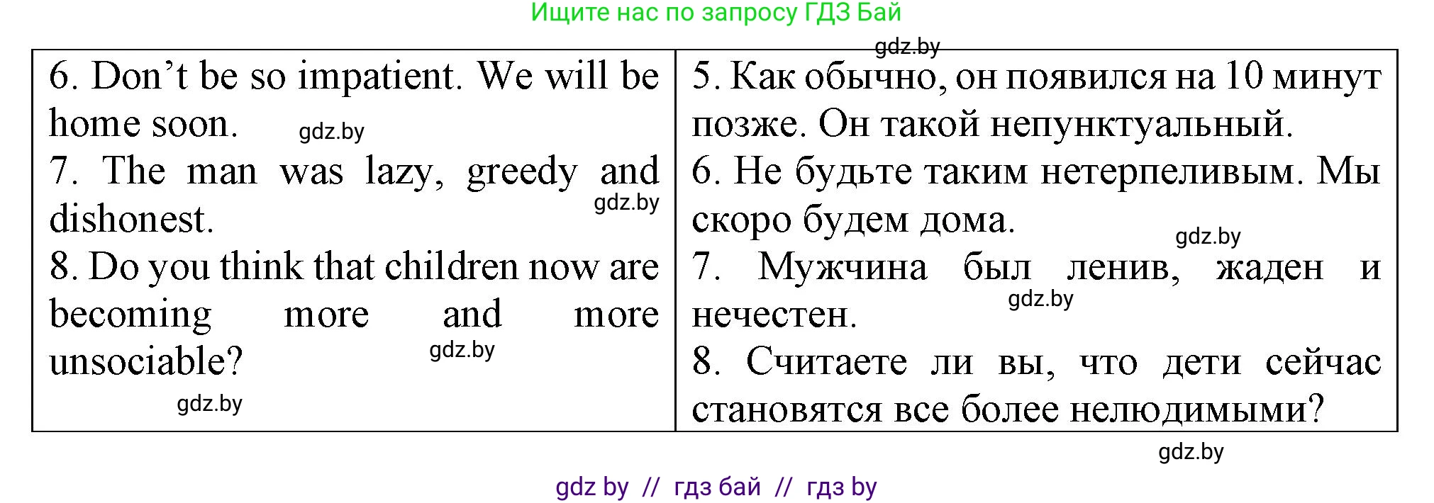 Английский язык (english), 7 класс Тетрадь по грамматике (grammar), авторы: Севрюкова Татьяна Юрьевна, Бушуева Эдите Владиславовна, Юхнель Наталья Валентиновна, издательство Аверсэв, Минск, 2023, страница 26, номер 18, Решение (продолжение 2)