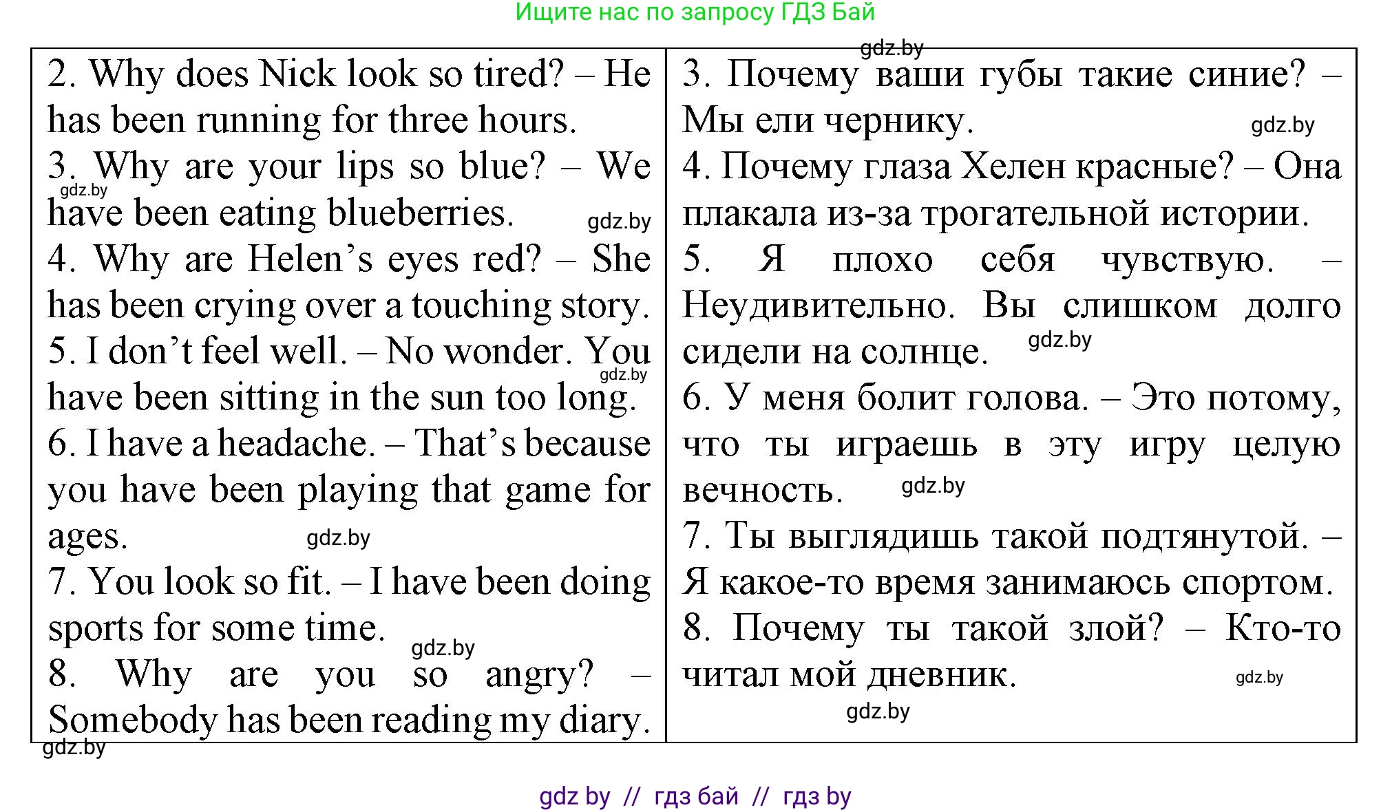 Английский язык (english), 7 класс Тетрадь по грамматике (grammar), авторы: Севрюкова Татьяна Юрьевна, Бушуева Эдите Владиславовна, Юхнель Наталья Валентиновна, издательство Аверсэв, Минск, 2023, страница 32, номер 6, Решение (продолжение 2)