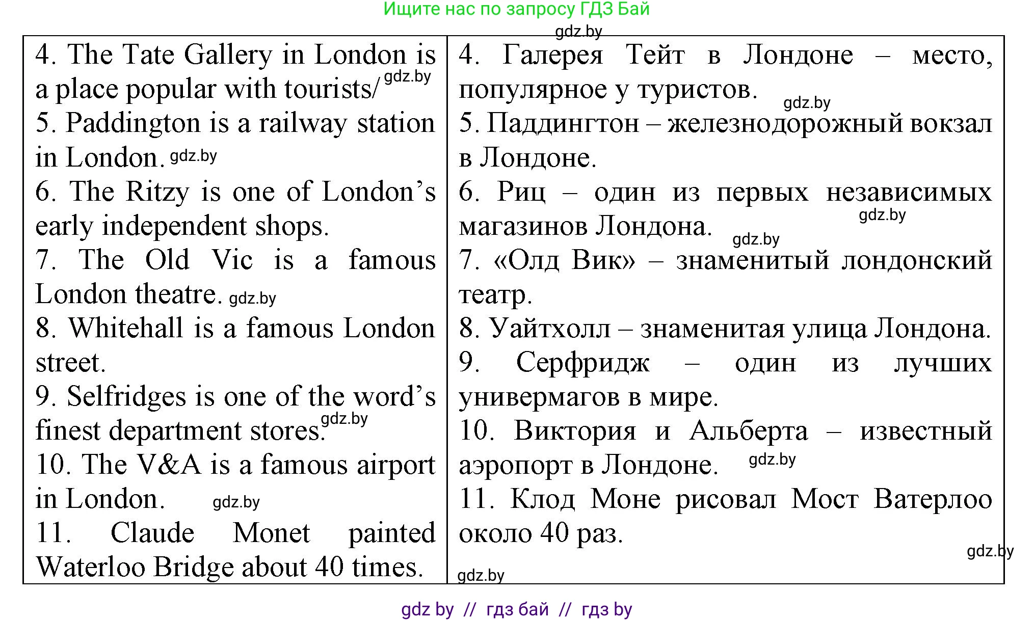 Английский язык (english), 7 класс Тетрадь по грамматике (grammar), авторы: Севрюкова Татьяна Юрьевна, Бушуева Эдите Владиславовна, Юхнель Наталья Валентиновна, издательство Аверсэв, Минск, 2023, страница 91, номер 8, Решение (продолжение 2)