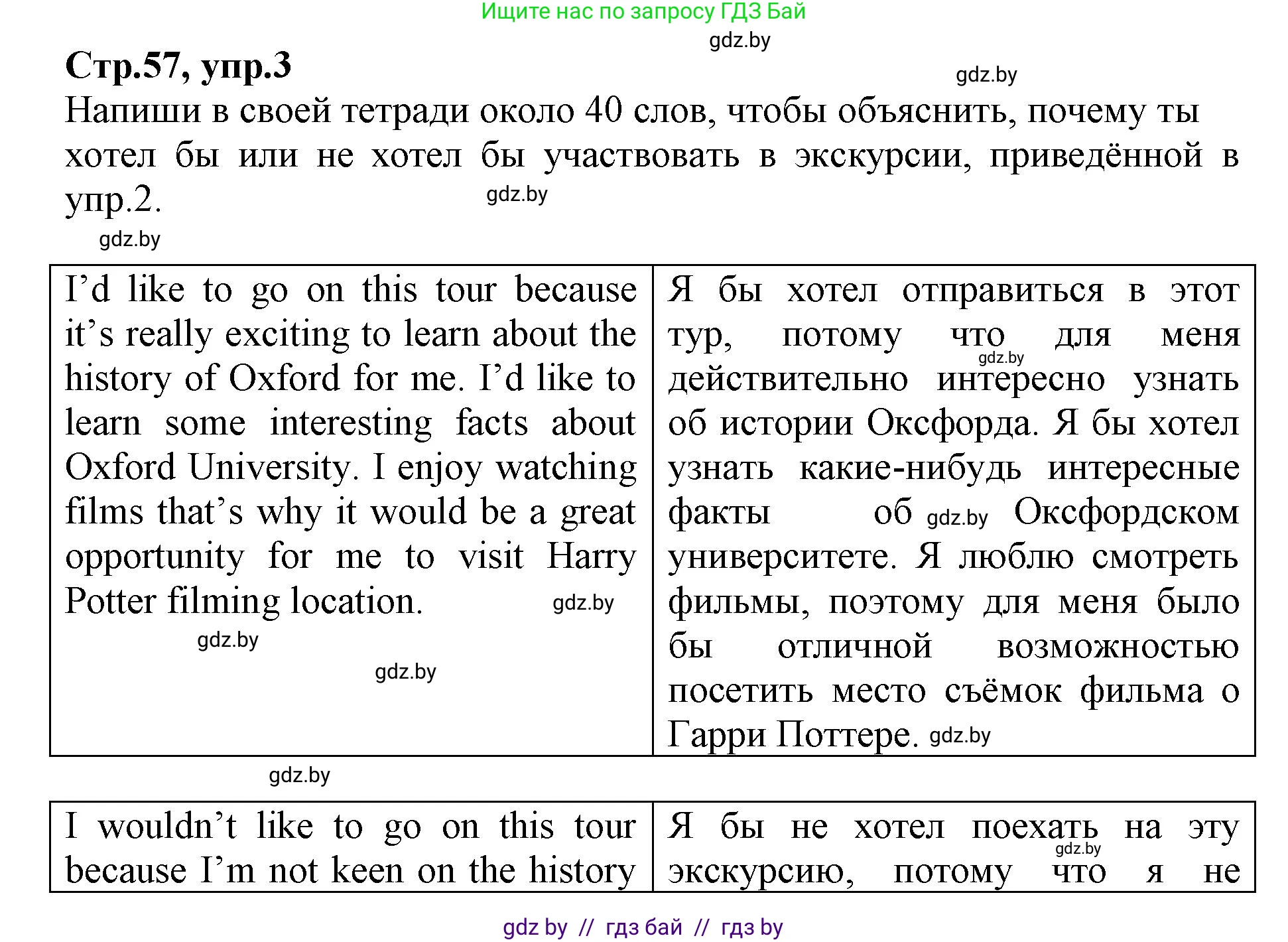 Английский язык (english), 7 класс Рабочая тетрадь (workbook), авторы: Демченко Наталья Валентиновна, Севрюкова Татьяна Юрьевна, Наумова Елена Георгиевна, Юхнель Наталья Валентиновна, Манешина А В, Маслёнченко Н А, Рыбалко О Н, издательство Аверсэв, Минск, 2021, голубого цвета, Часть ( Part) 2, страница 57, номер 3, Решение