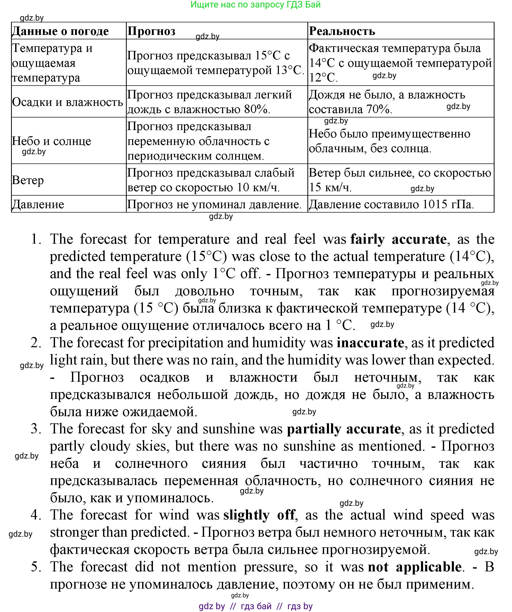 Английский язык (english), 9 класс Тетрадь по грамматике (grammar), авторы: Севрюкова Татьяна Юрьевна, Бушуева Эдите Владиславовна, Юхнель Наталья Валентиновна, издательство Аверсэв, Минск, 2021, страница 67, номер 5, Решение (продолжение 2)
