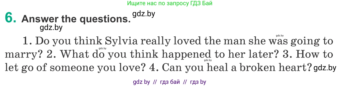 Английский язык (english), 9 класс Учебник (Student's book), авторы: Демченко Наталья Валентиновна, Юхнель Наталья Валентиновна, Романчук Вероника Романовна, Малиновская Елена Александровна, Севрюкова Татьяна Юрьевна, издательство Вышэйшая школа, Минск, 2022, белого цвета, Часть ( Part) 1, страница 62, номер 6, Условие