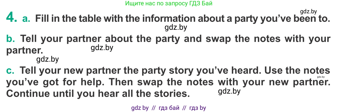 Английский язык (english), 9 класс Учебник (Student's book), авторы: Демченко Наталья Валентиновна, Юхнель Наталья Валентиновна, Романчук Вероника Романовна, Малиновская Елена Александровна, Севрюкова Татьяна Юрьевна, издательство Вышэйшая школа, Минск, 2022, белого цвета, Часть ( Part) 2, страница 54, номер 4, Условие