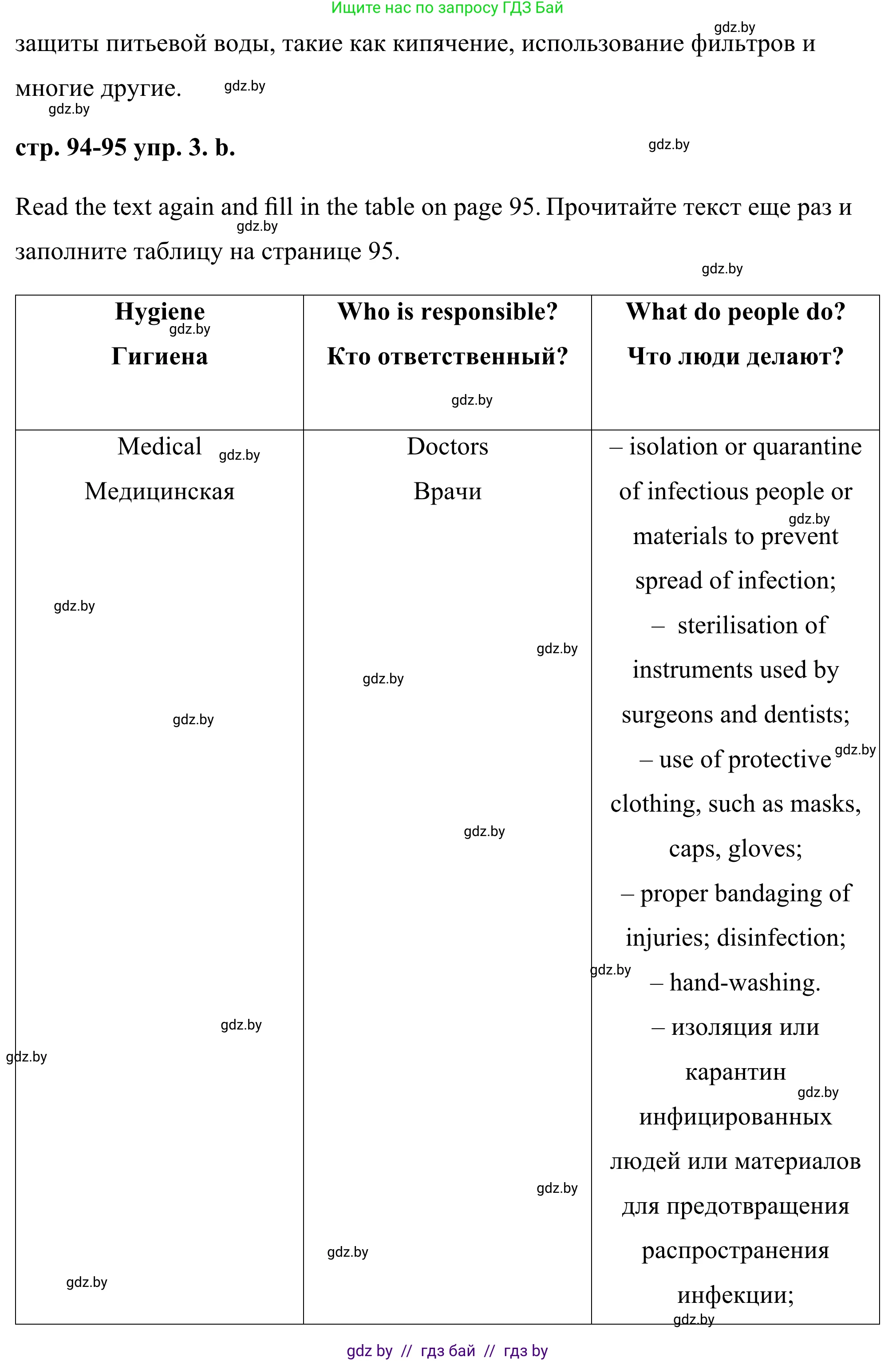 Английский язык (english), 9 класс Учебник (Student's book), авторы: Демченко Наталья Валентиновна, Юхнель Наталья Валентиновна, Романчук Вероника Романовна, Малиновская Елена Александровна, Севрюкова Татьяна Юрьевна, издательство Вышэйшая школа, Минск, 2022, белого цвета, Часть ( Part) 1, страница 93, номер 3, Решение (продолжение 5)